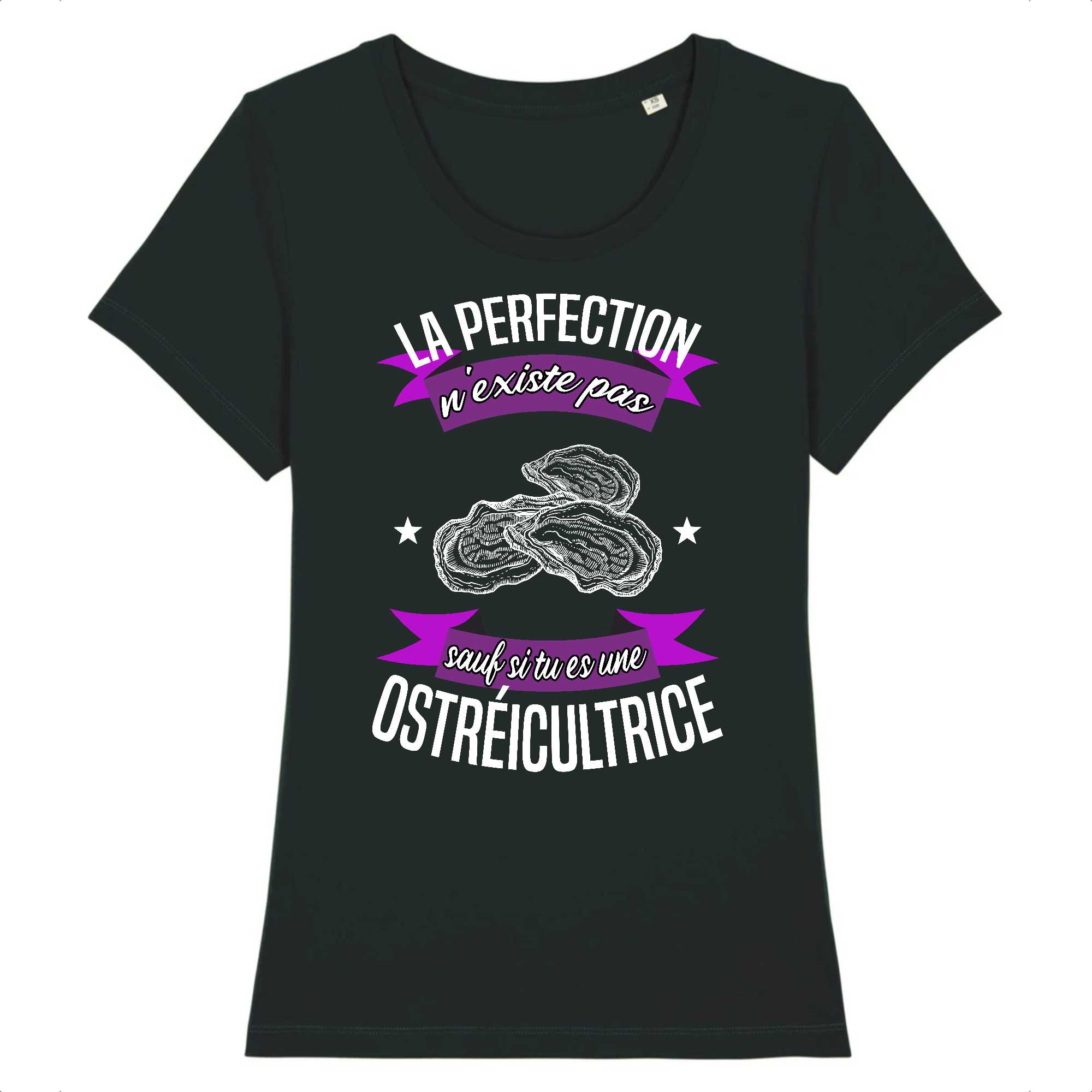 T-shirt Femme Ostréiculture et perfection