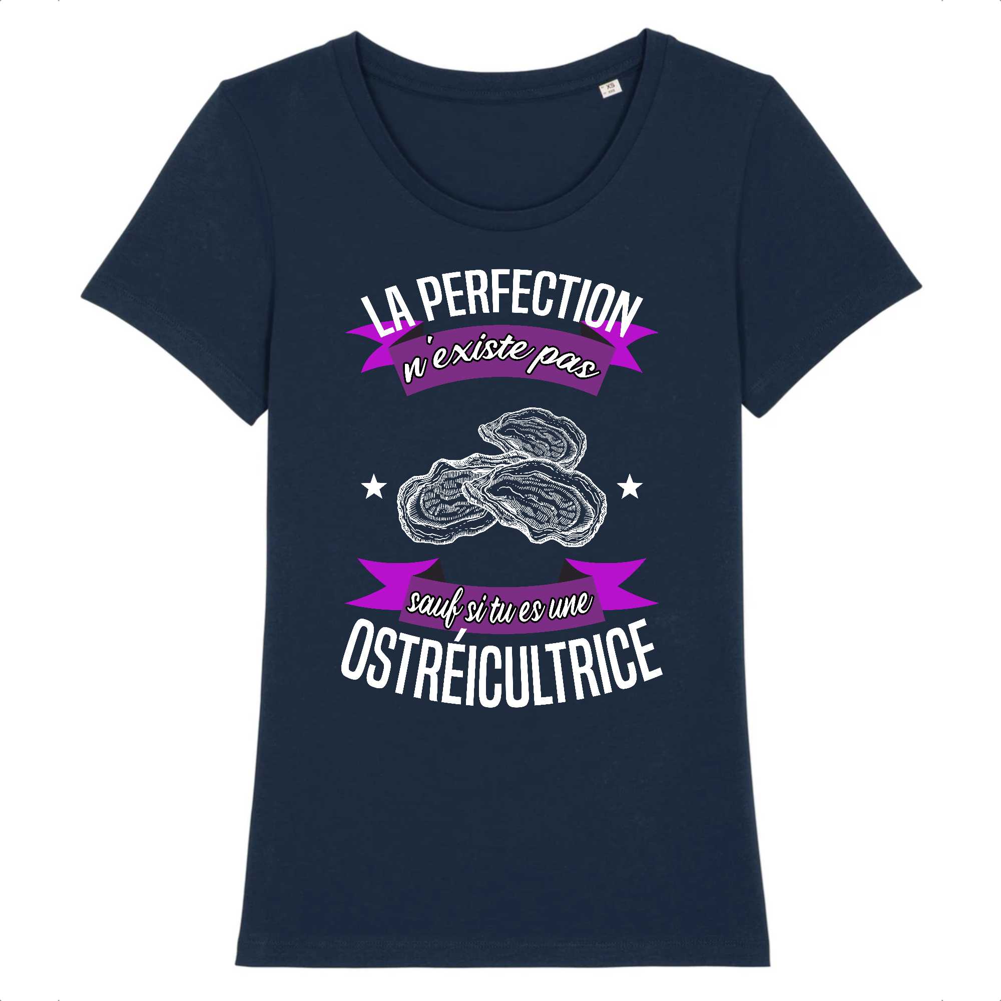 T-shirt Femme Ostréiculture et perfection