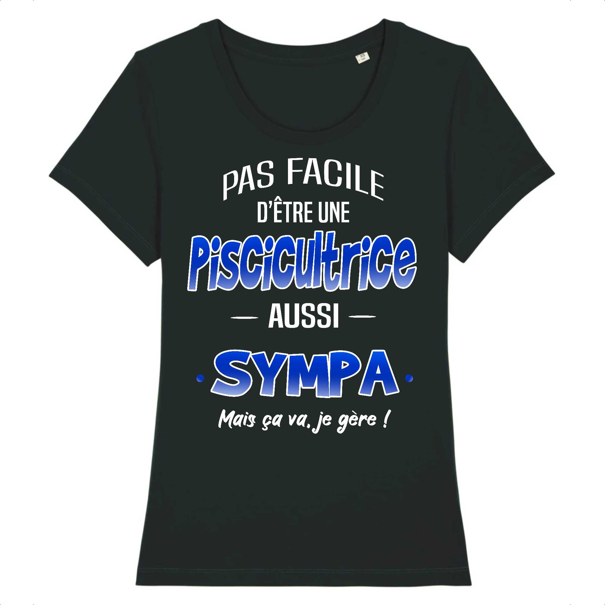 T-shirt Femme Piscicultrice sympa