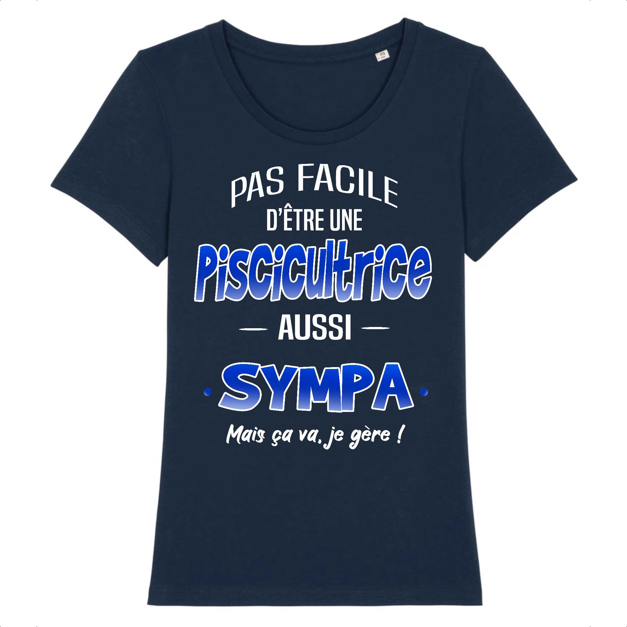 T-shirt Femme Piscicultrice sympa
