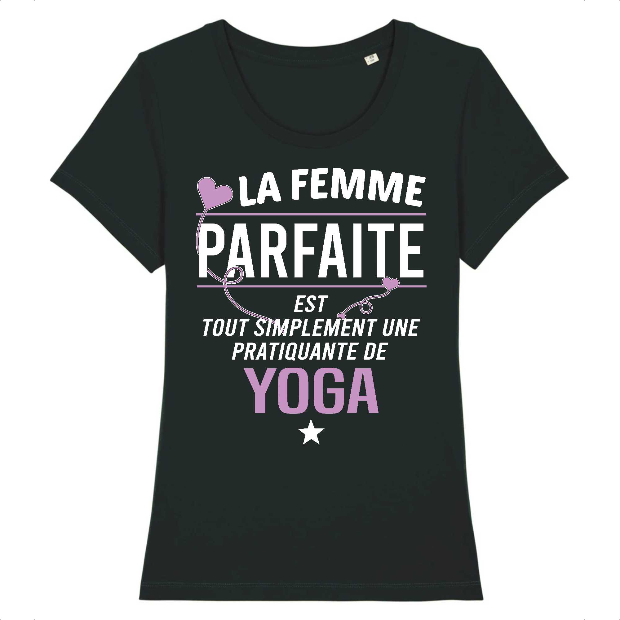 T-shirt Femme Pratiquante de yoga