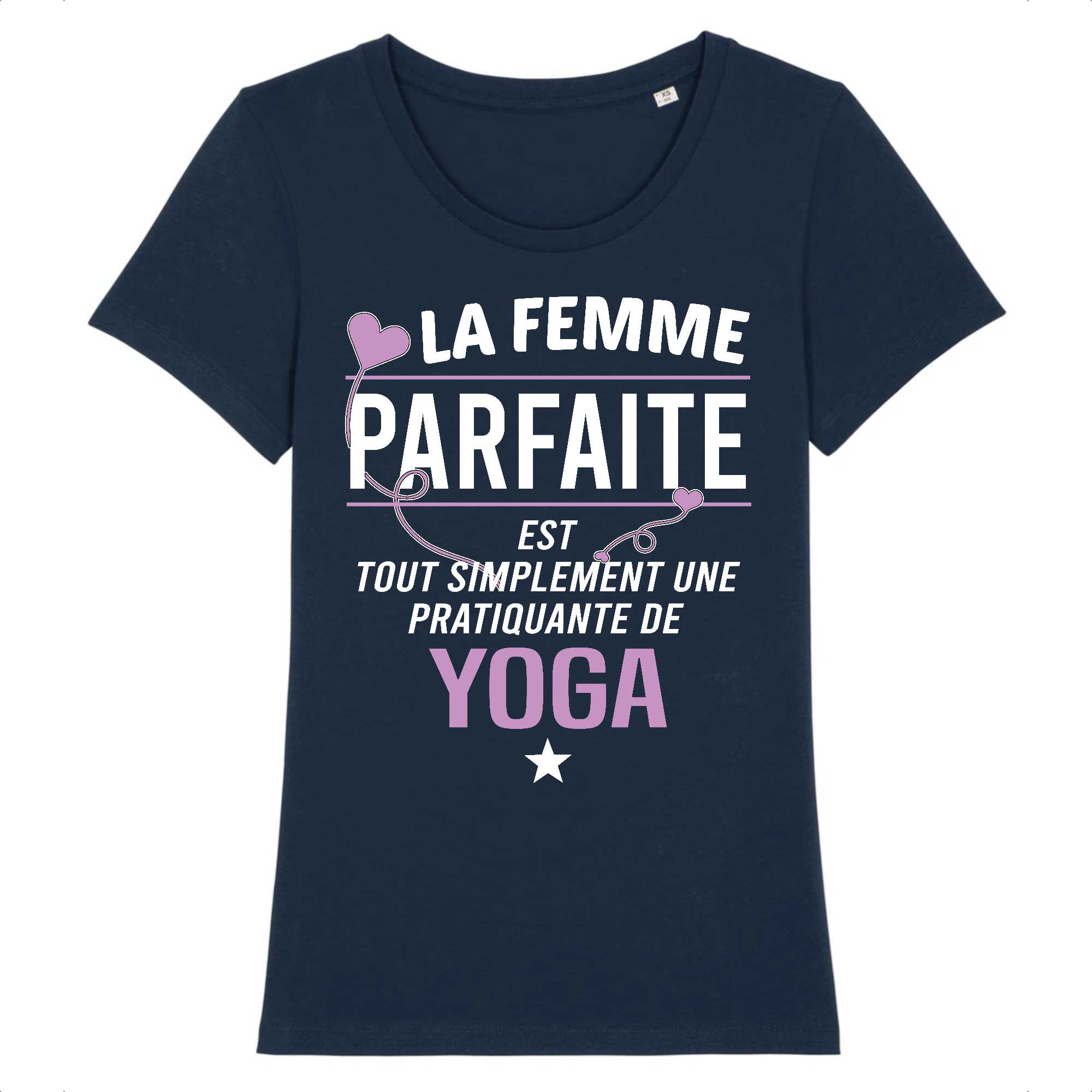 T-shirt Femme Pratiquante de yoga