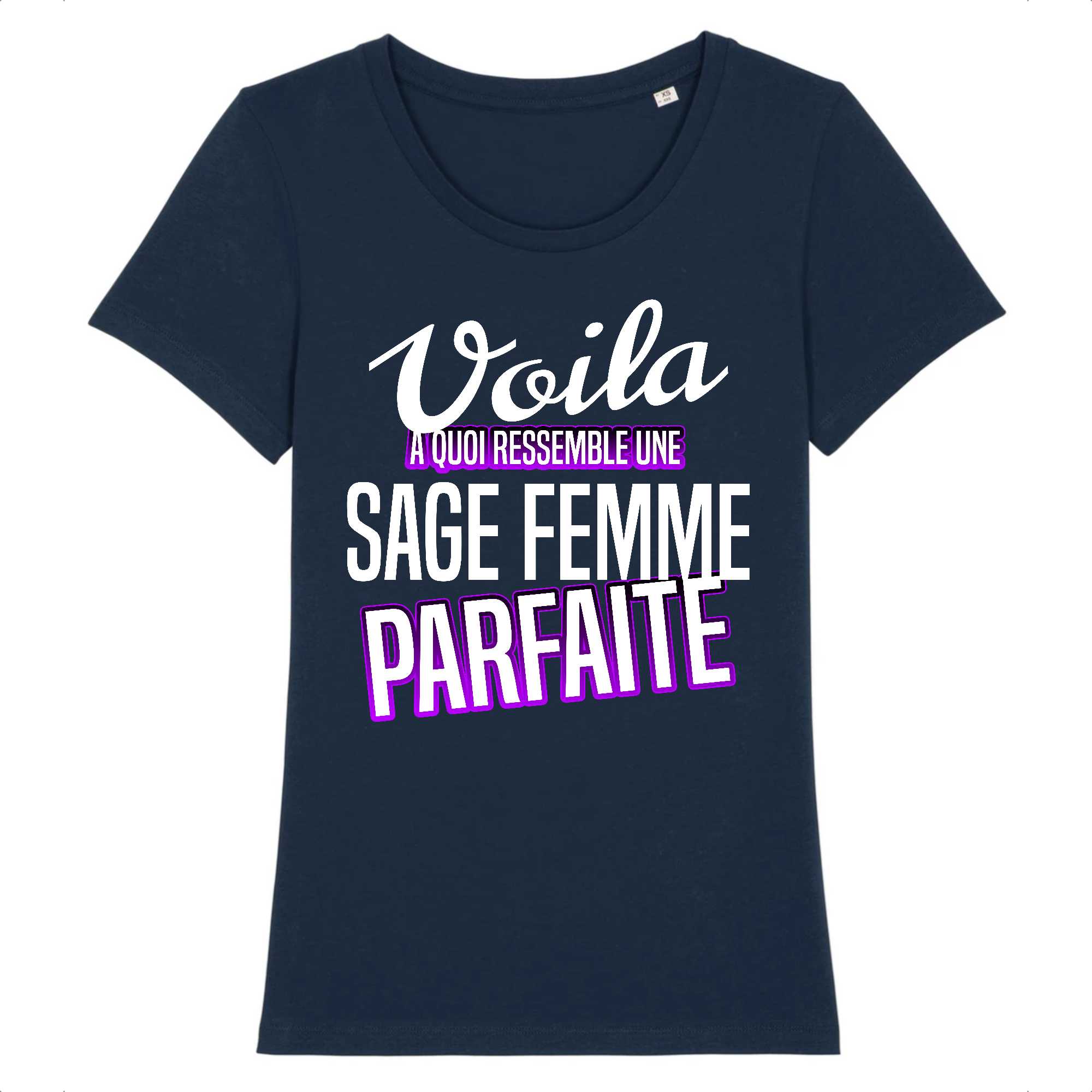 T-shirt Femme Sage femme parfaite