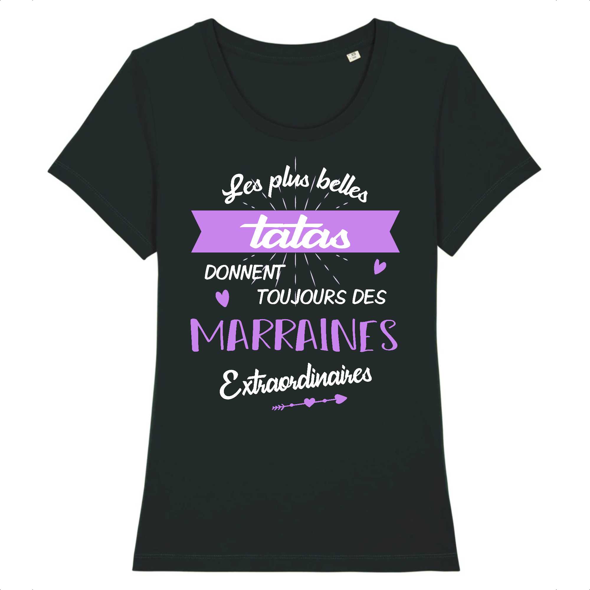 T-shirt Femme tata et marraine