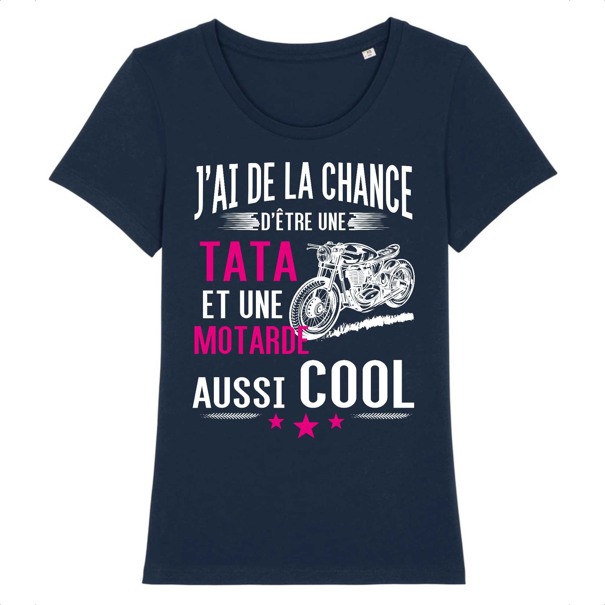 T-shirt Femme Tata et motarde