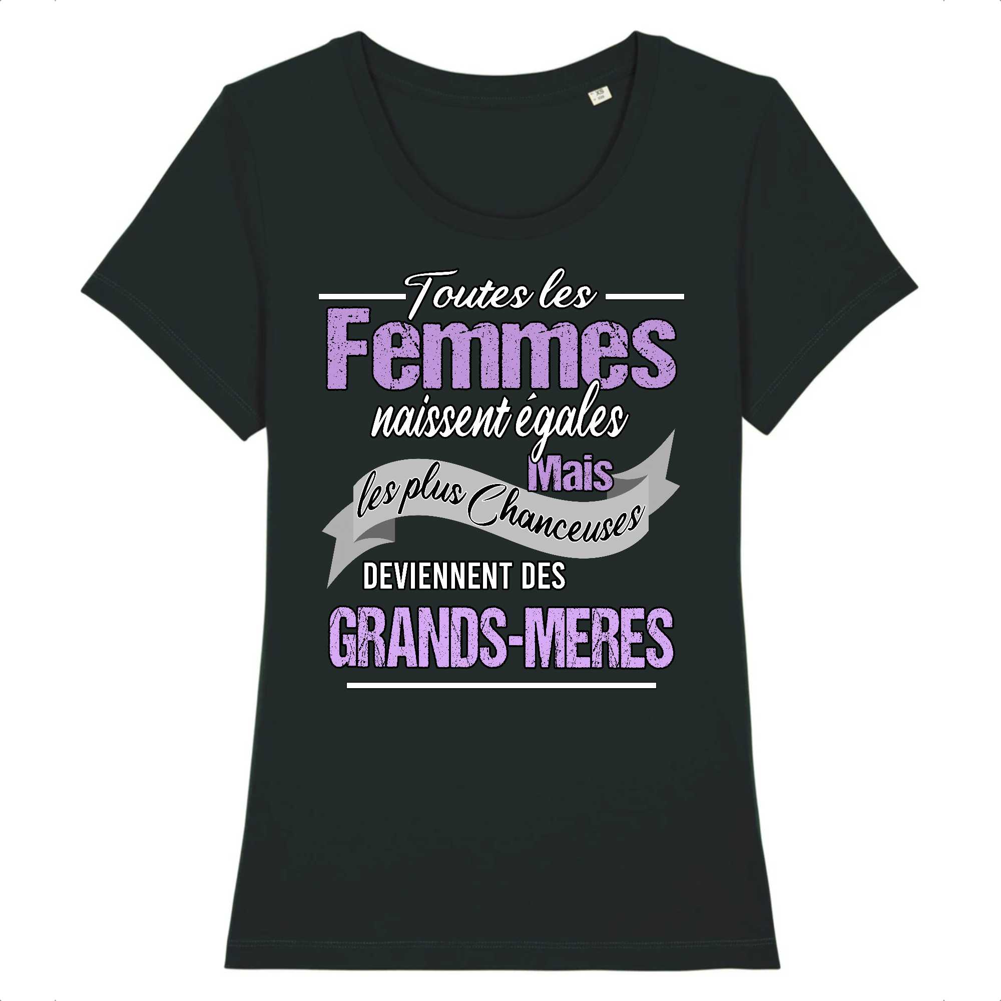 T-shirt Femme Toutes les femmes sont grands-mères