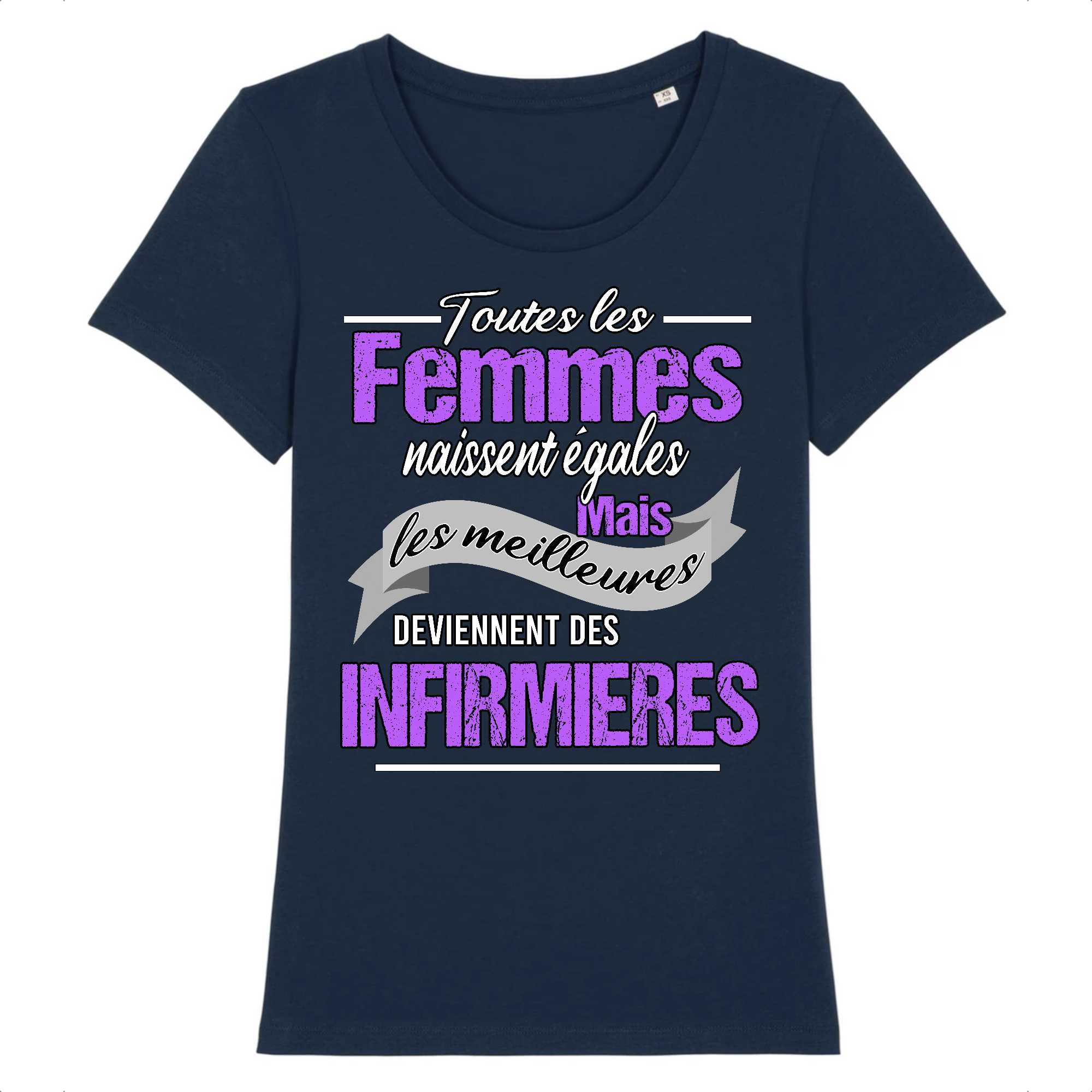 T-shirt Femme Toutes les femmes sont infirmières