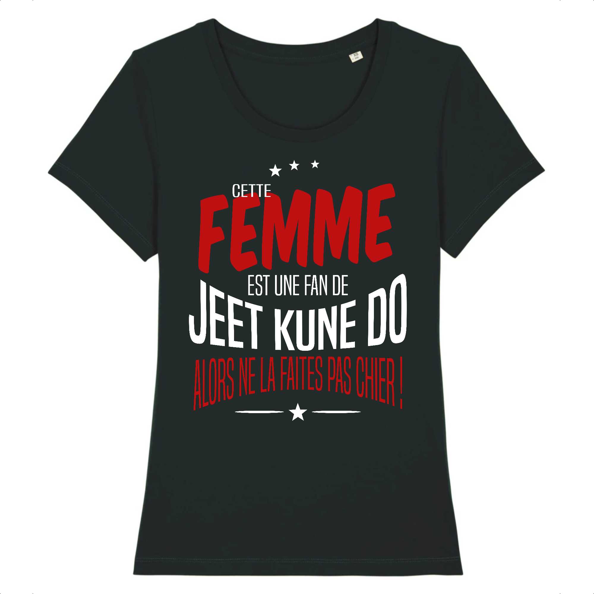 T-shirt Femme Une fan de jeet kune do