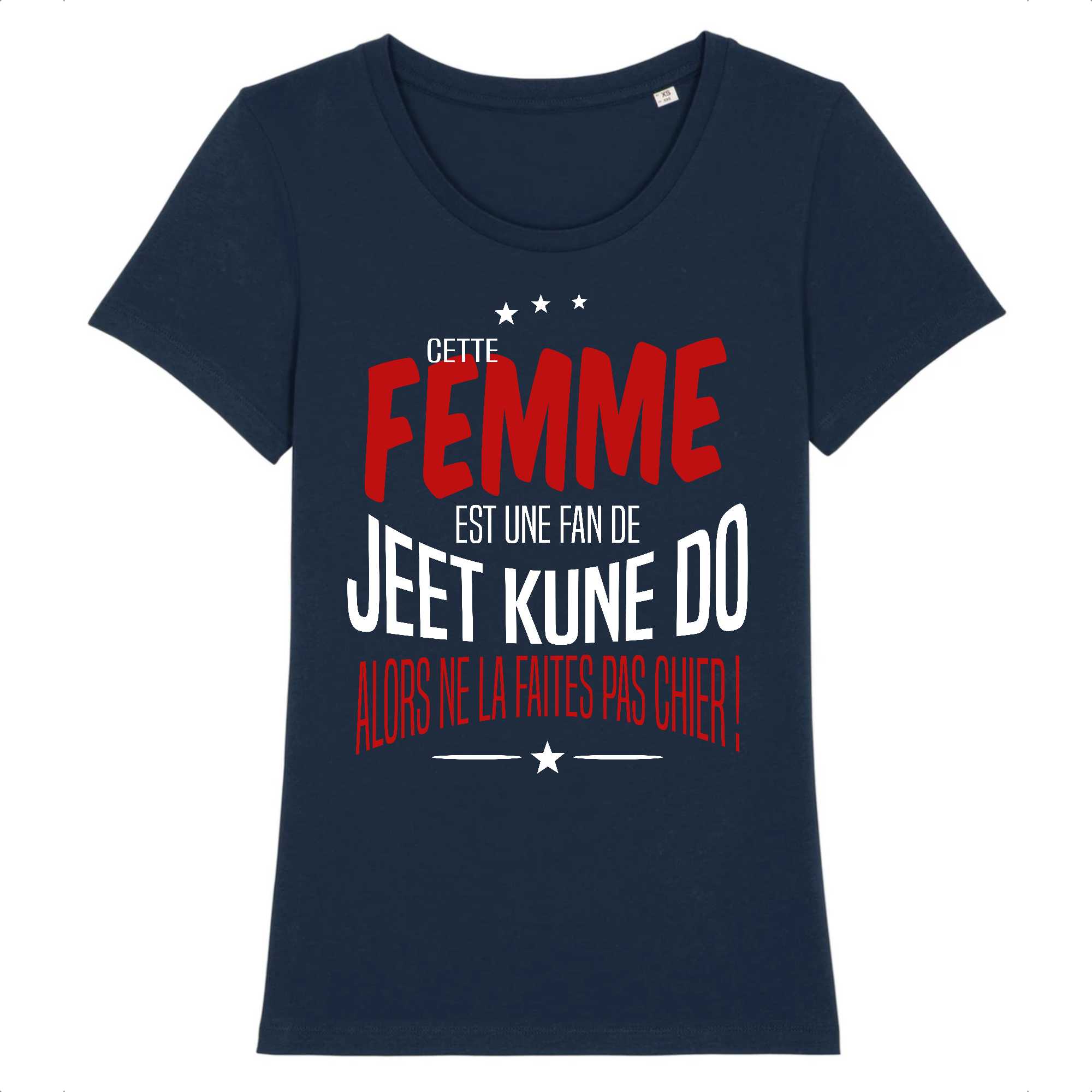 T-shirt Femme Une fan de jeet kune do