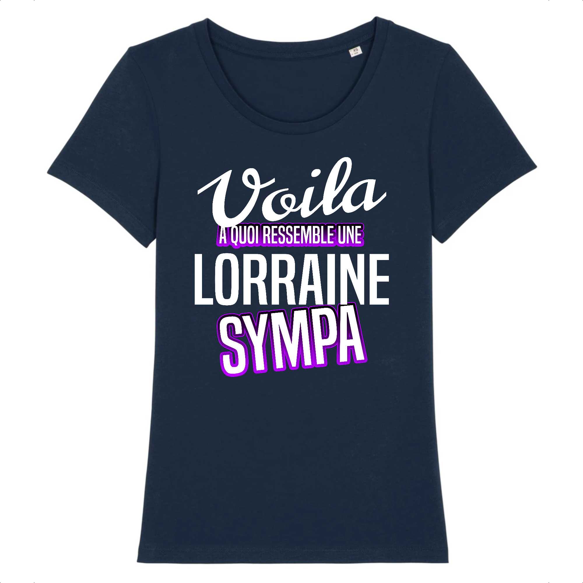 T-shirt Femme Une lorraine parfaite