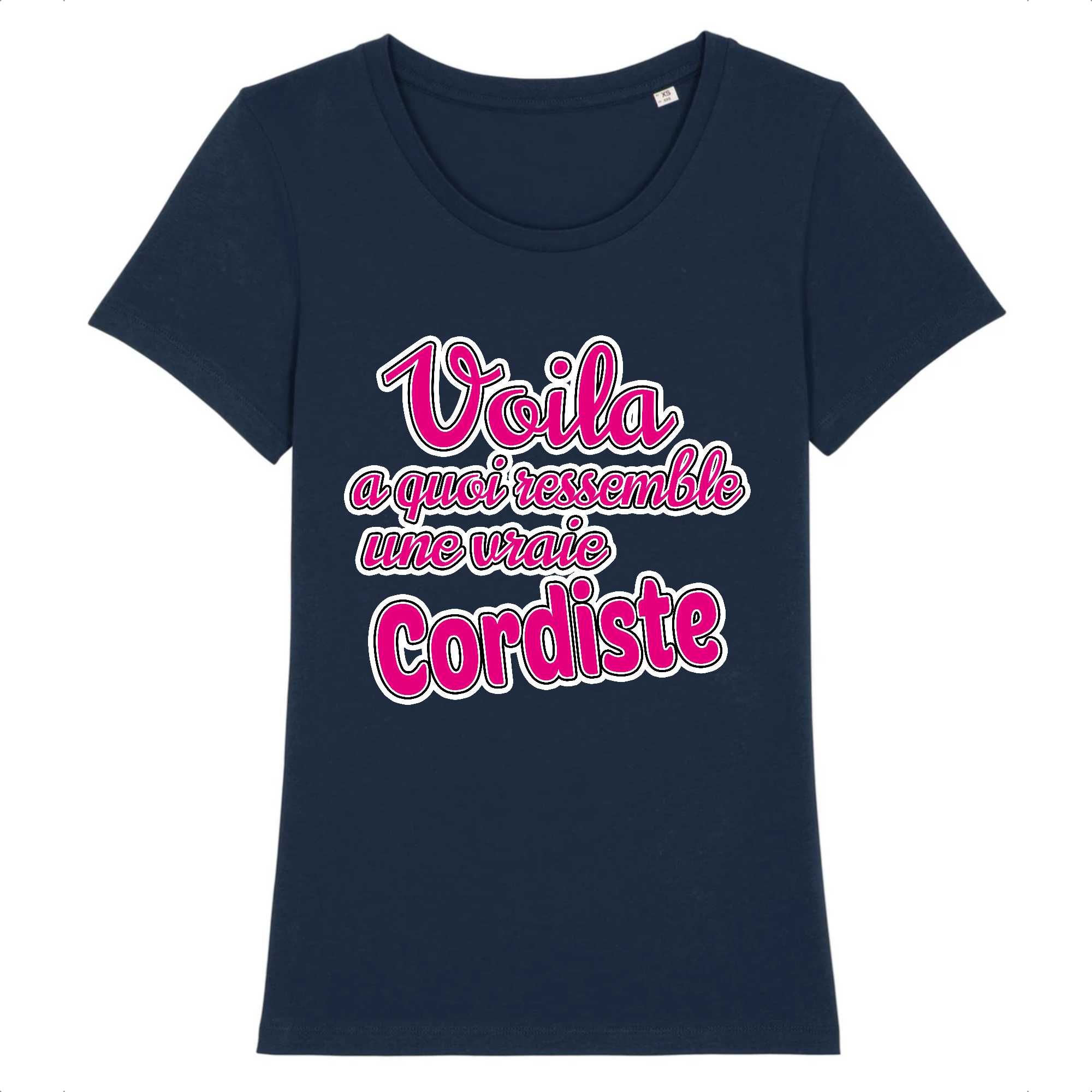 T-shirt Femme Une vraie cordiste
