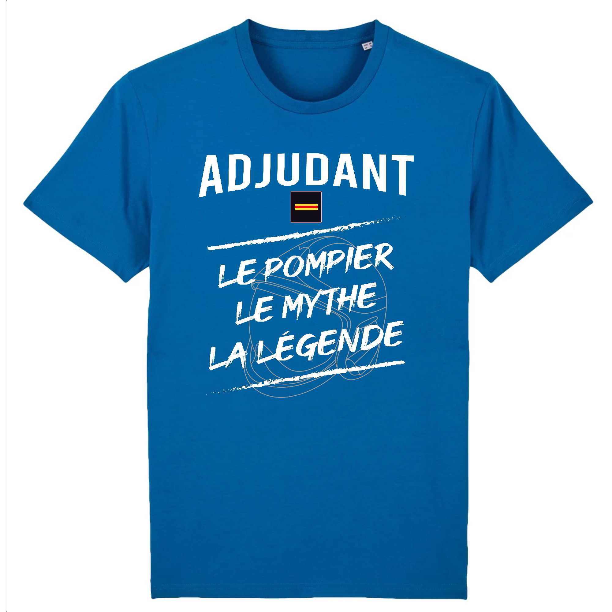 T-shirt Homme Adjudant le pompier