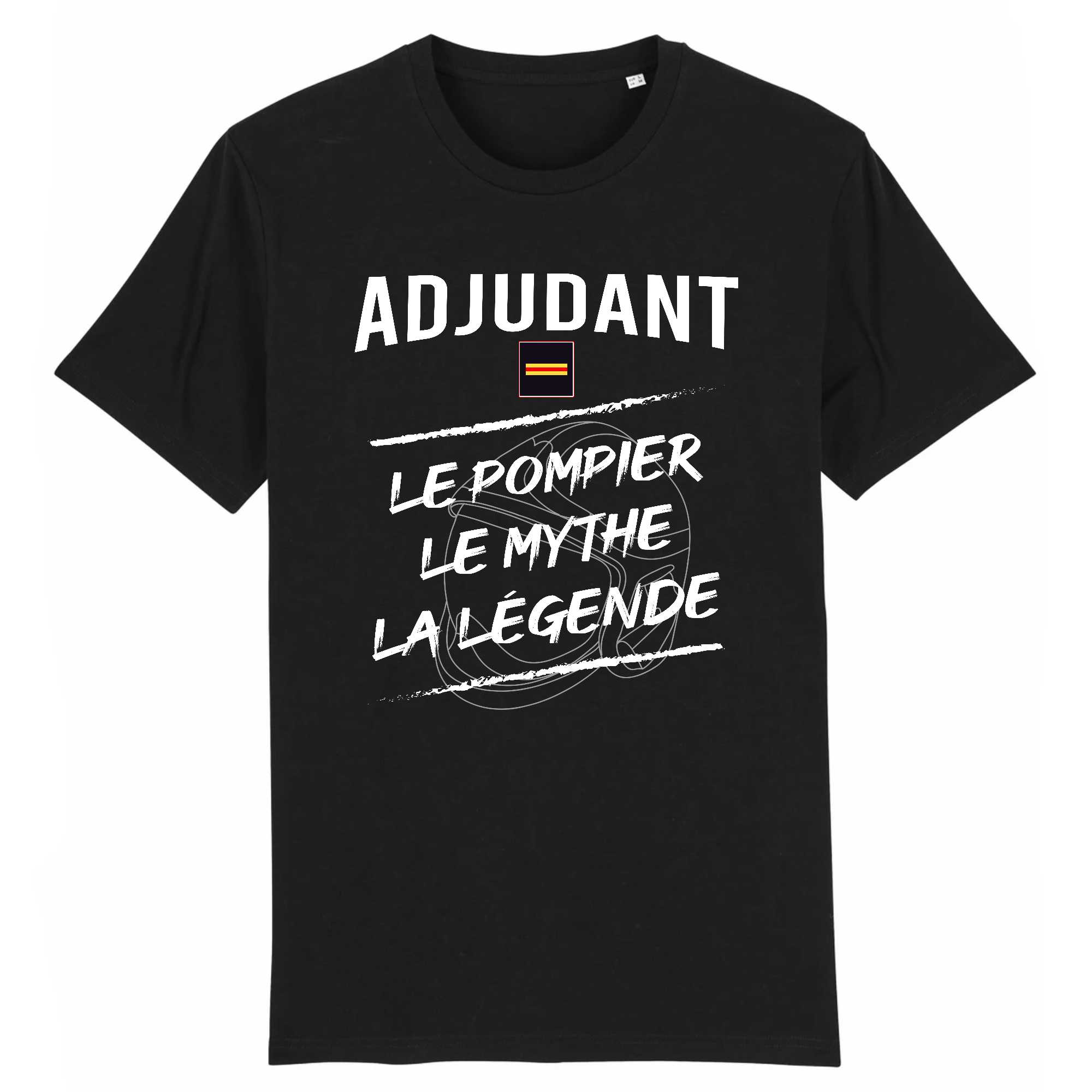 T-shirt Homme Adjudant le pompier