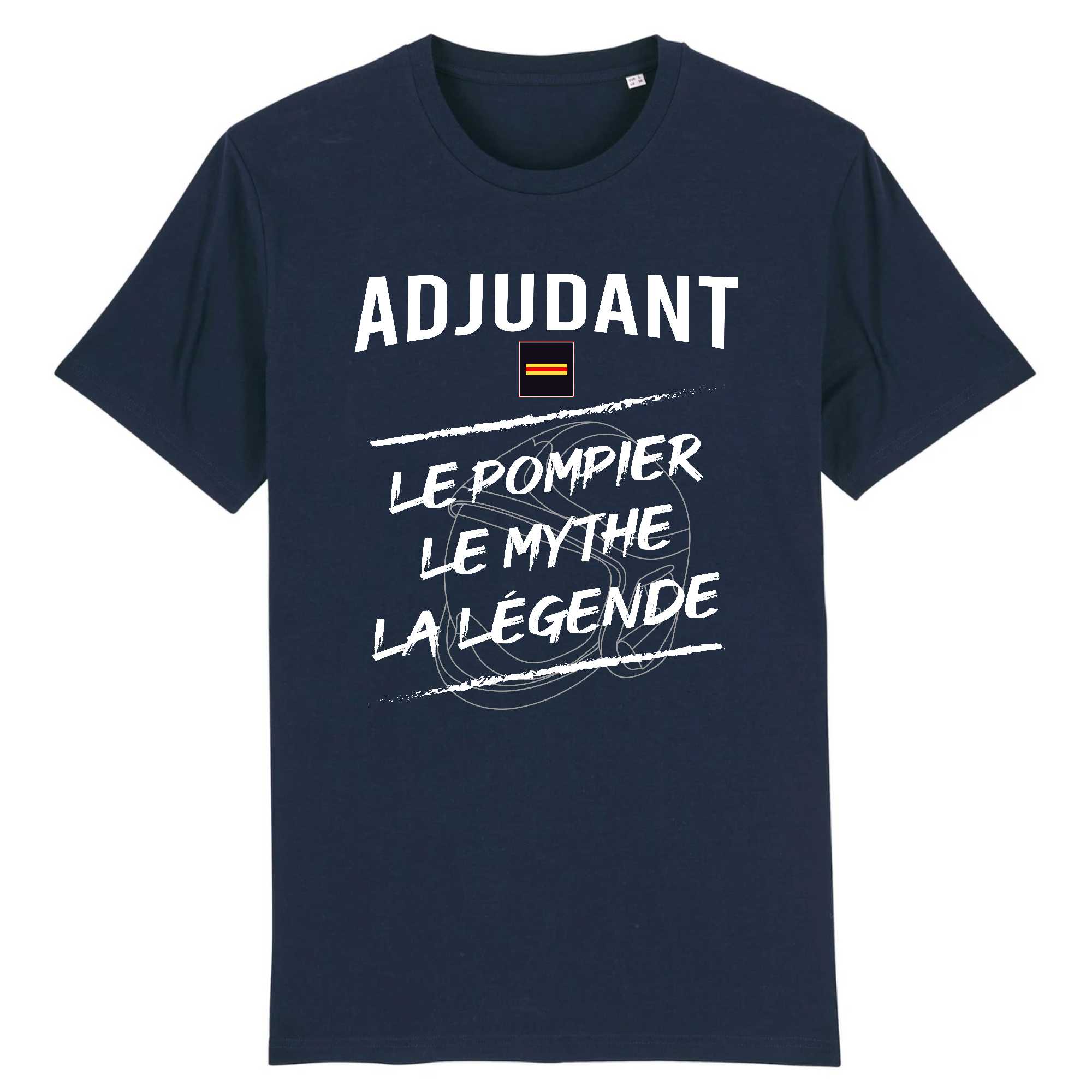 T-shirt Homme Adjudant le pompier
