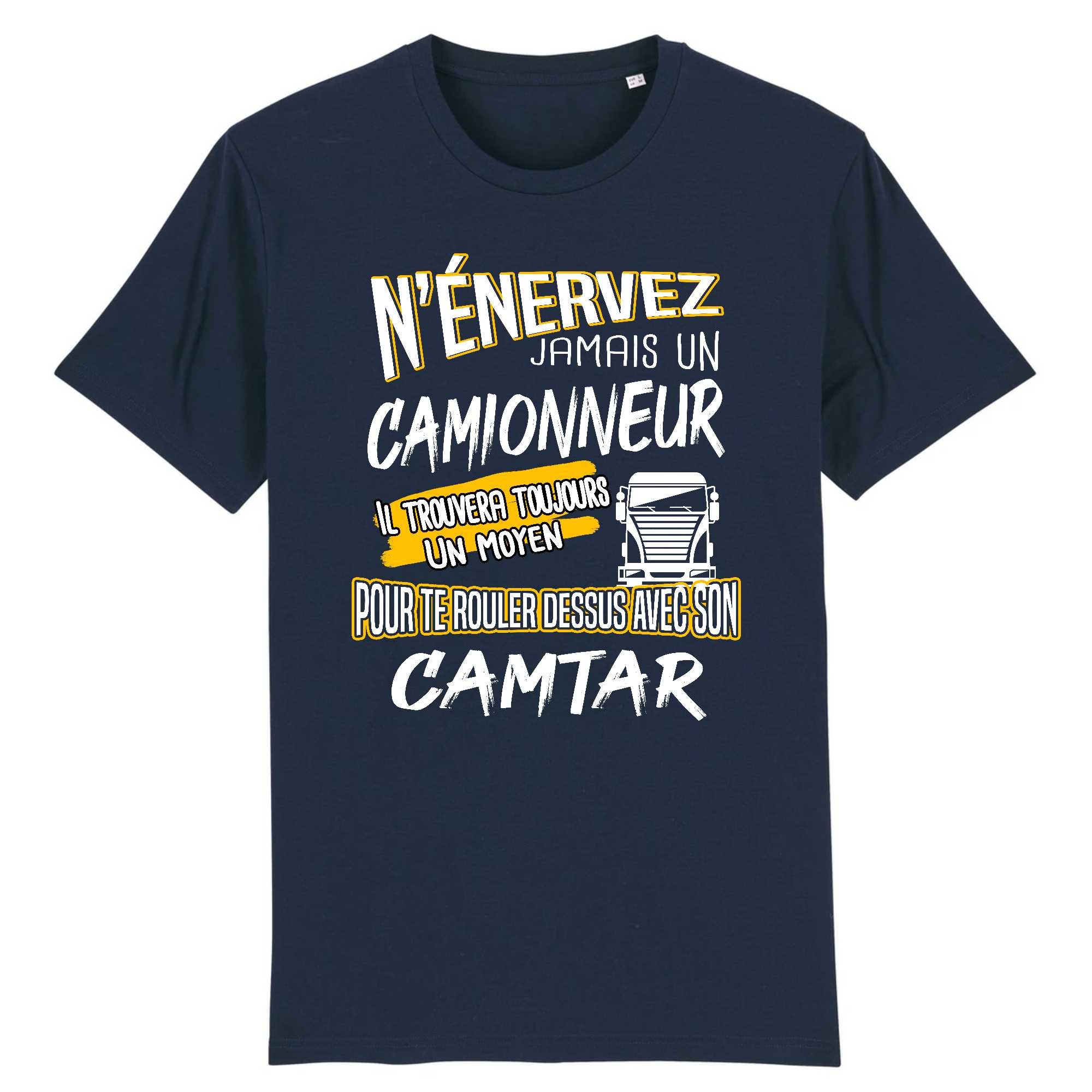 T-shirt Homme Camionneur et camtar
