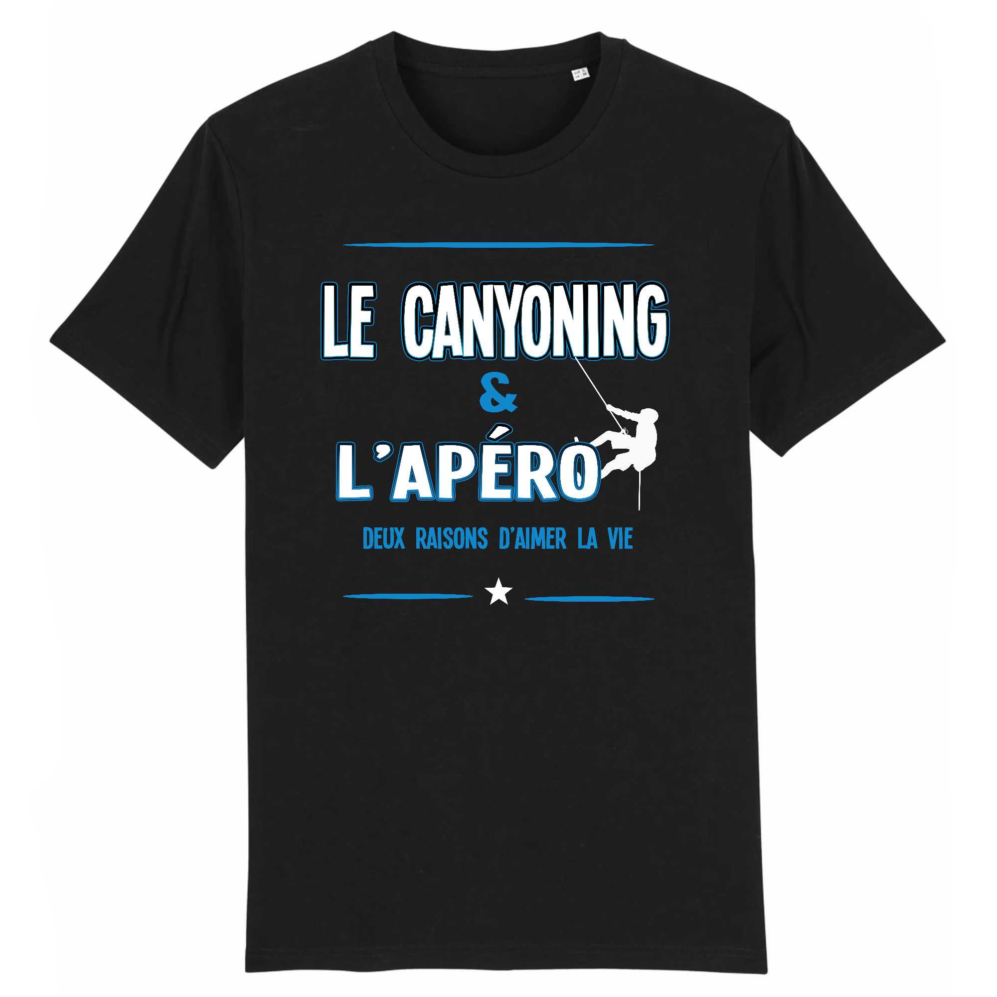 T-shirt Homme Canyoning et apéro