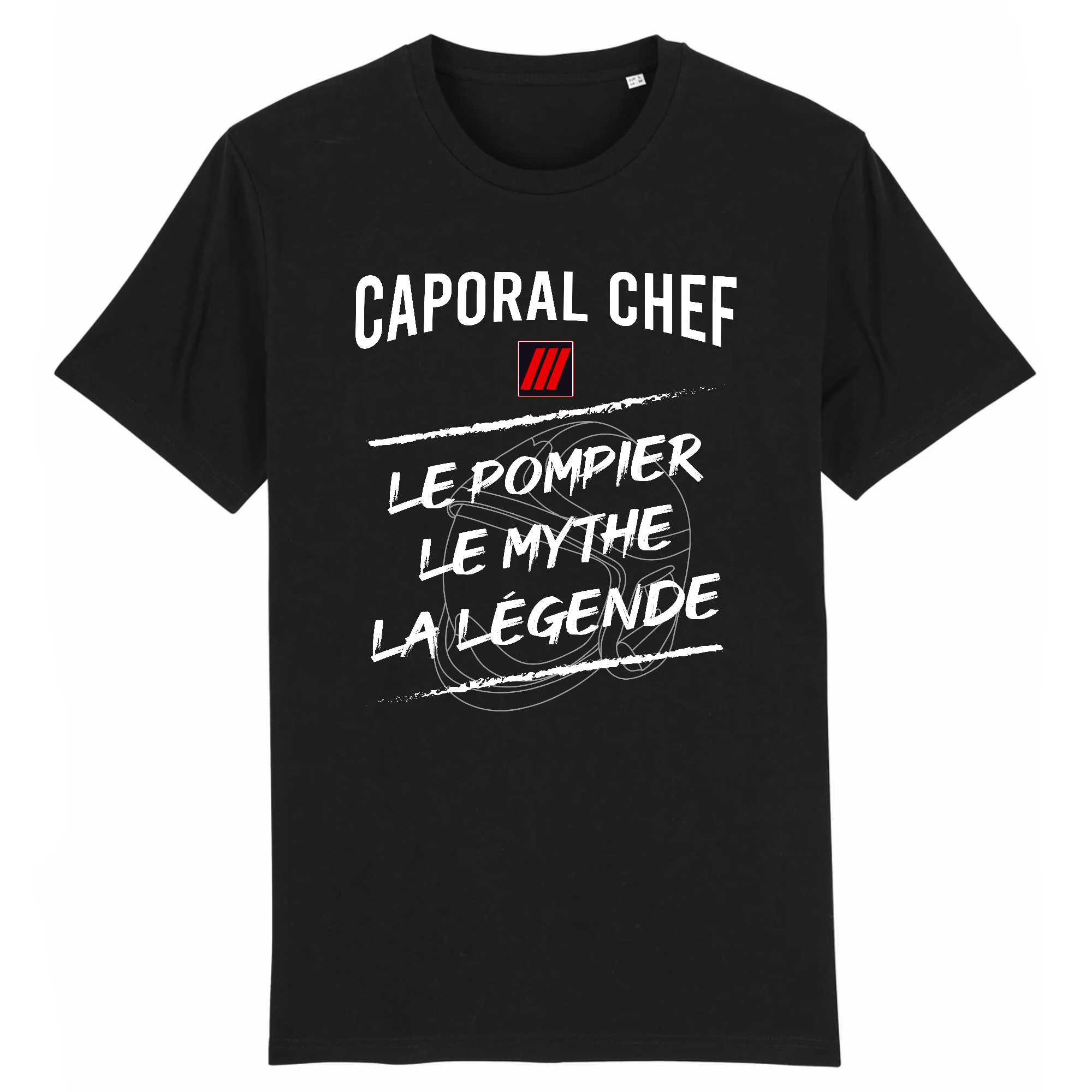 T-shirt Homme Caporal chef le pompier