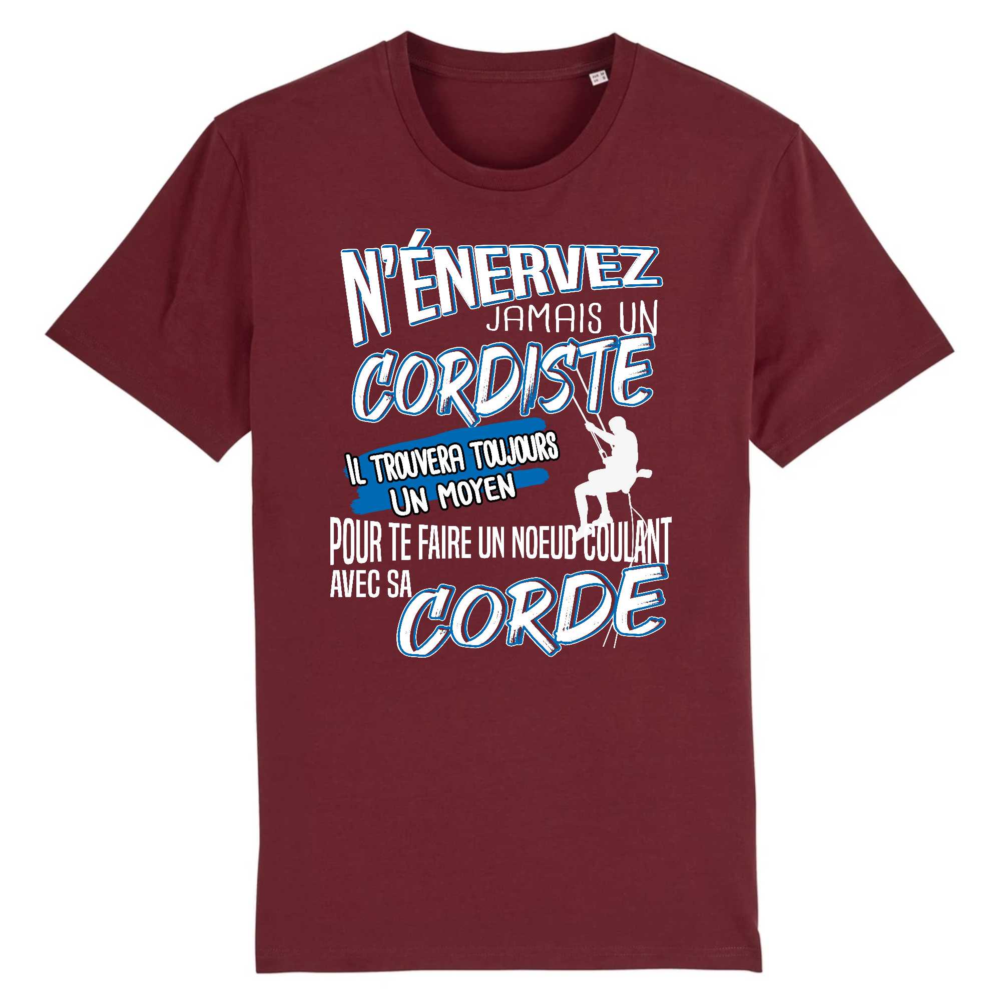 T-shirt Homme Cordiste et corde
