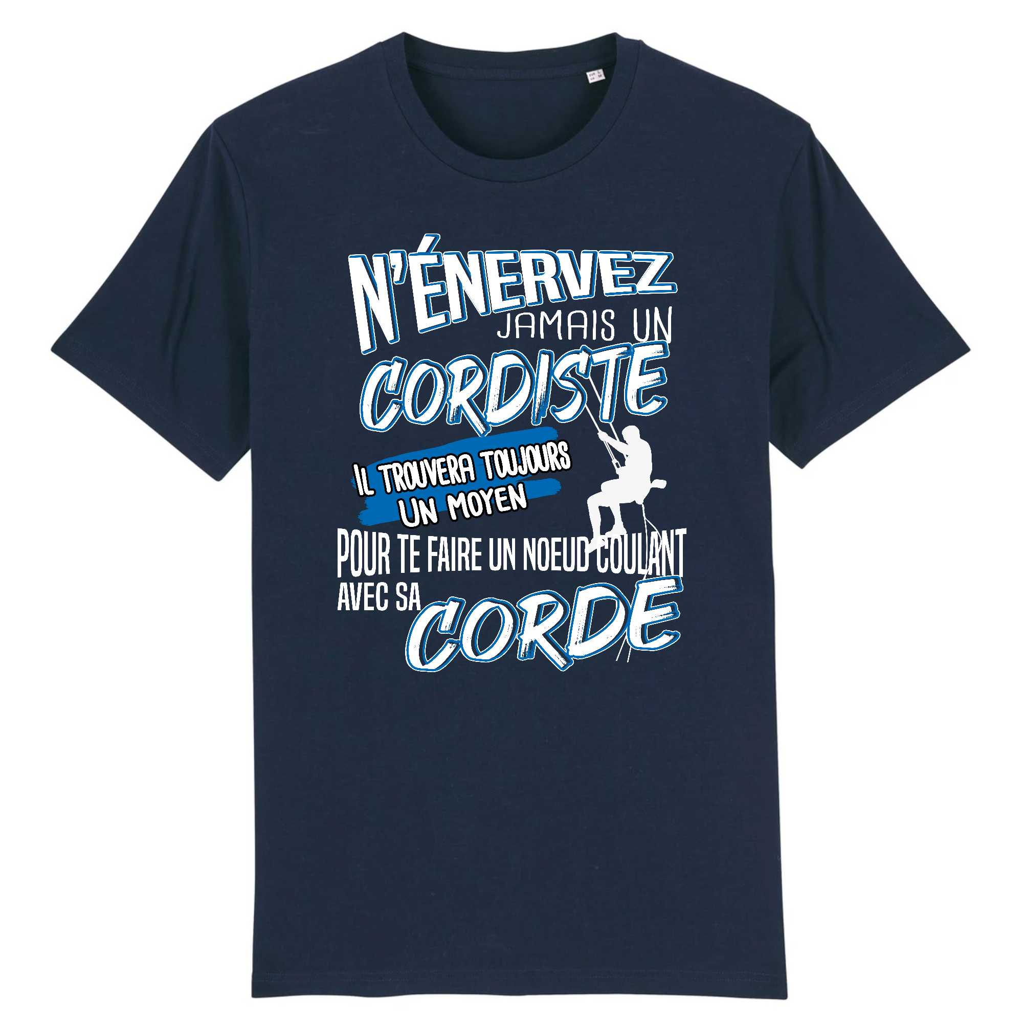 T-shirt Homme Cordiste et corde