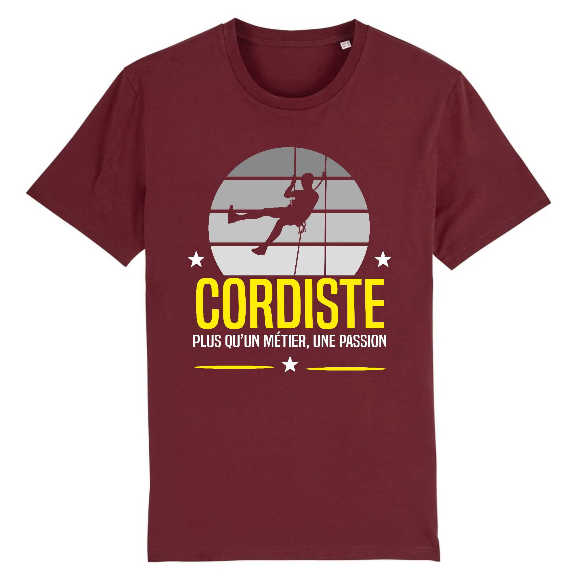 T-shirt Homme Cordiste plus qu`un métier