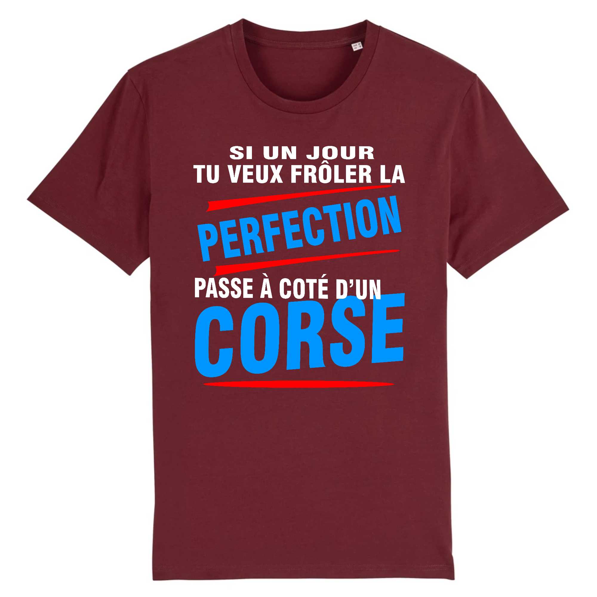 T-shirt Homme Corse et perfection