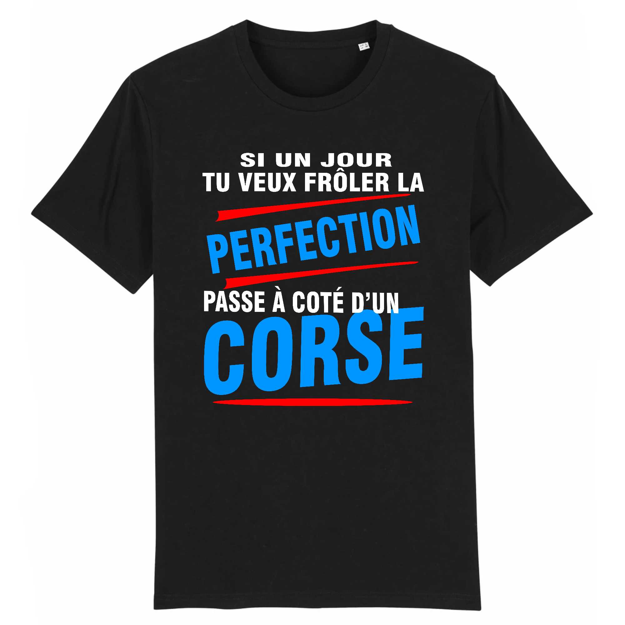 T-shirt Homme Corse et perfection