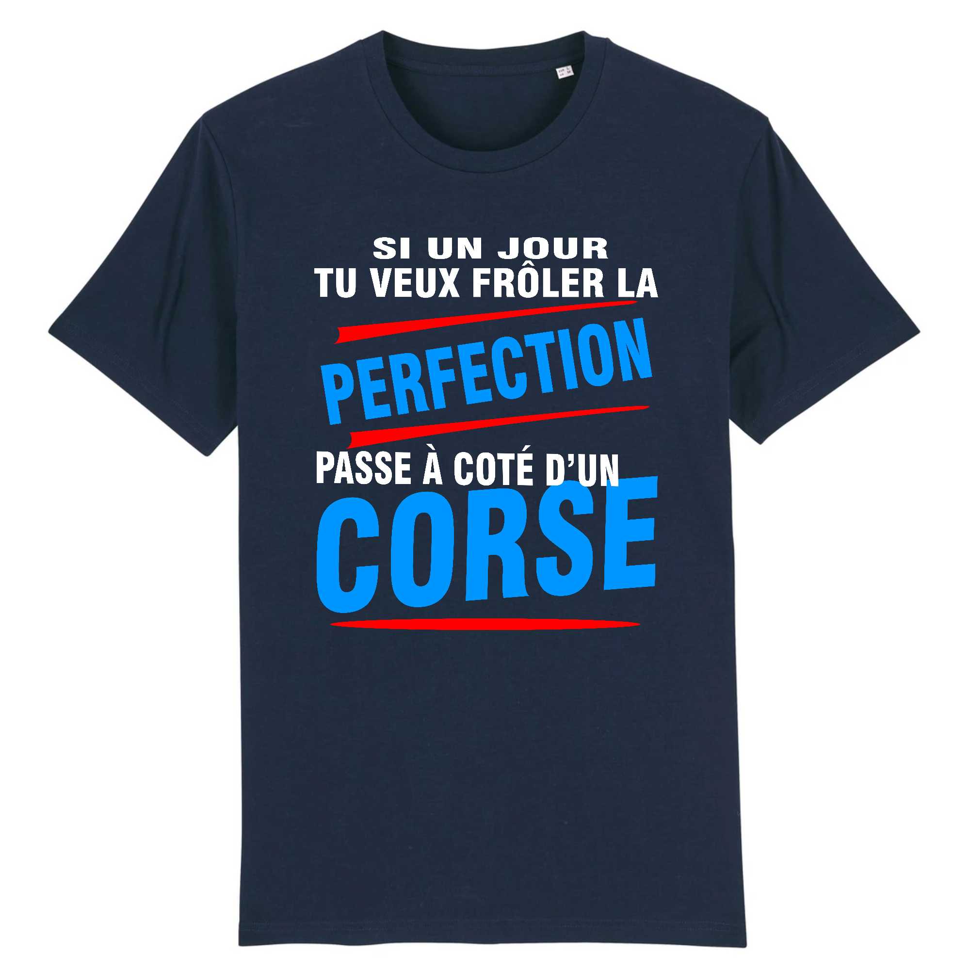 T-shirt Homme Corse et perfection