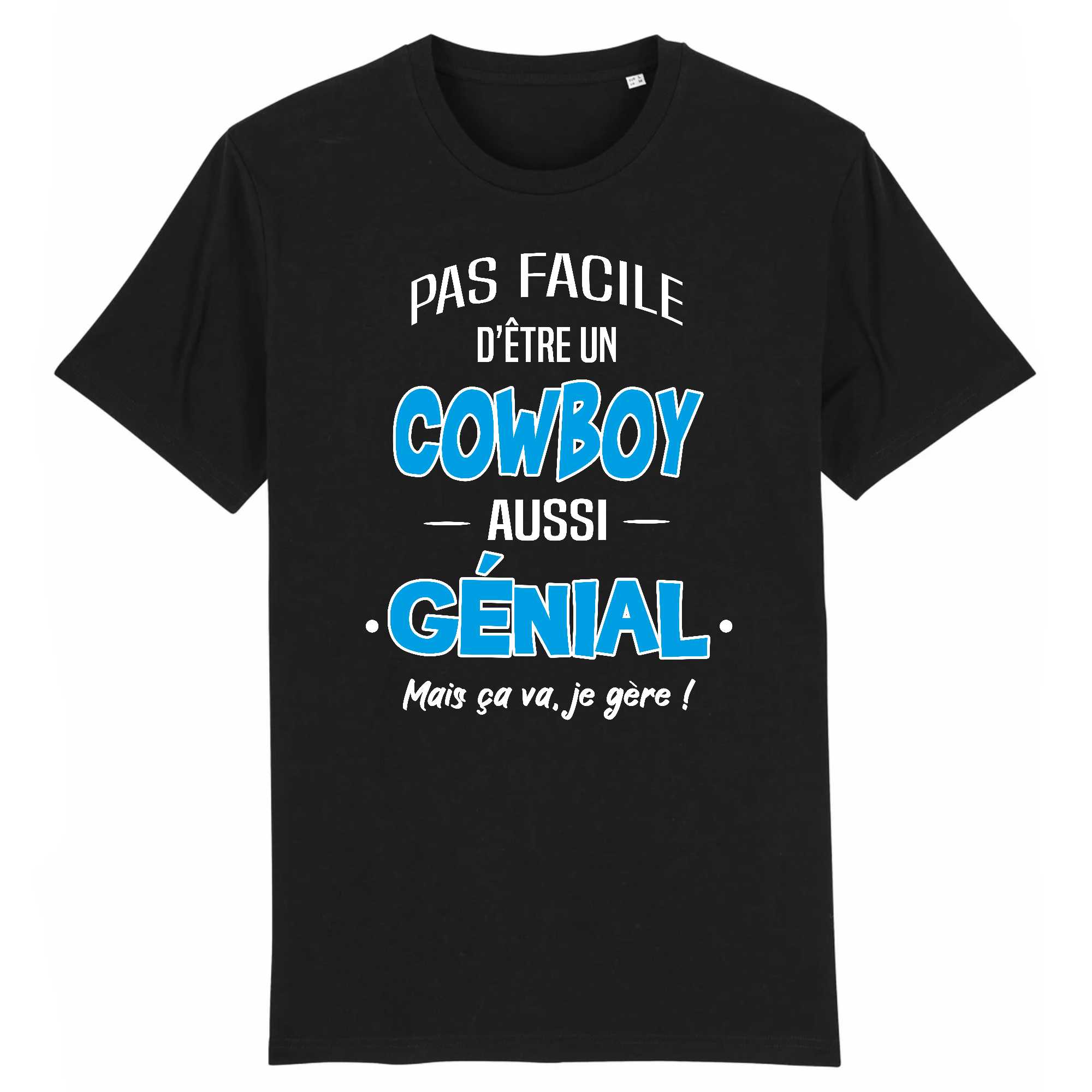 T-shirt Homme Cowboy génial