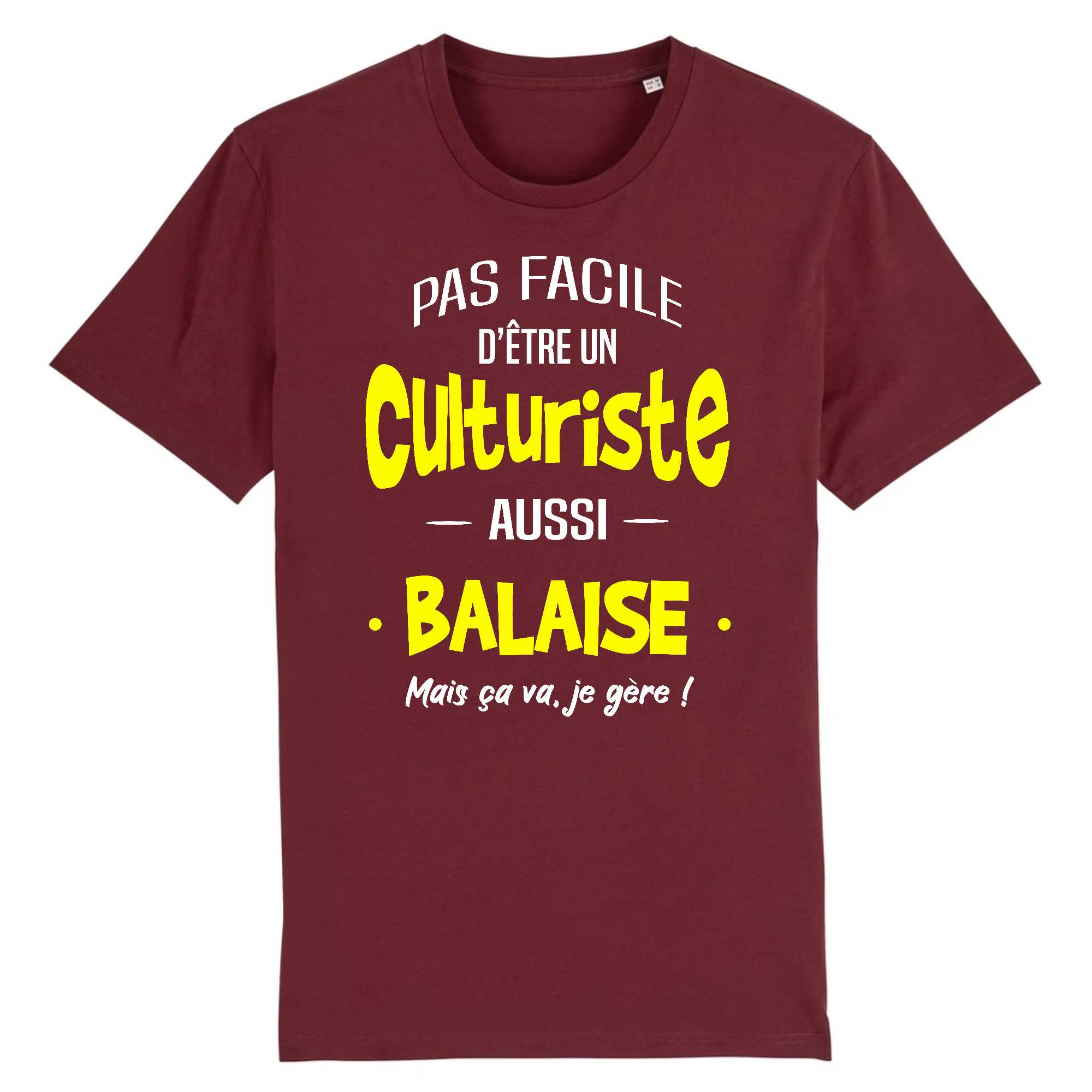 T-shirt Homme Culturiste balaise