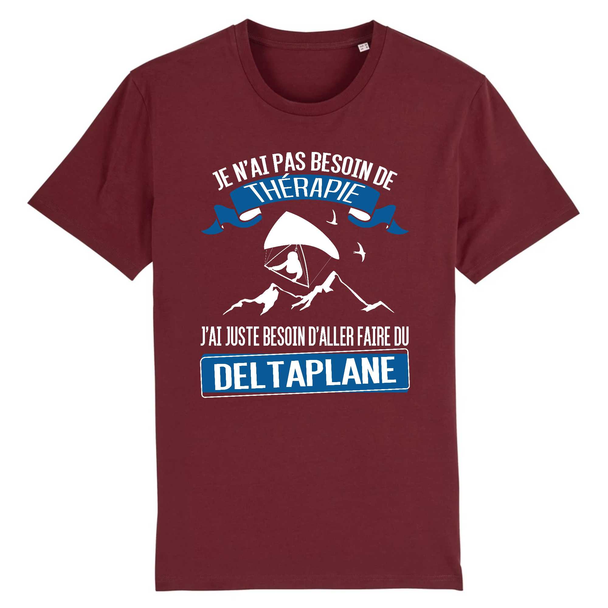 T-shirt Homme Deltaplane et thérapie
