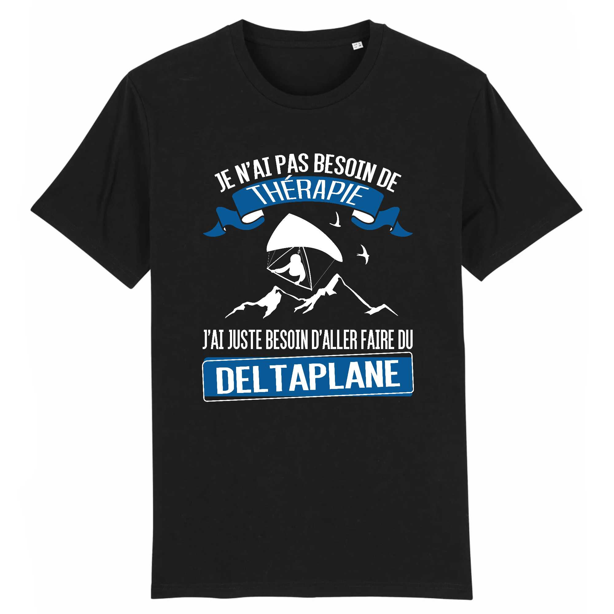 T-shirt Homme Deltaplane et thérapie