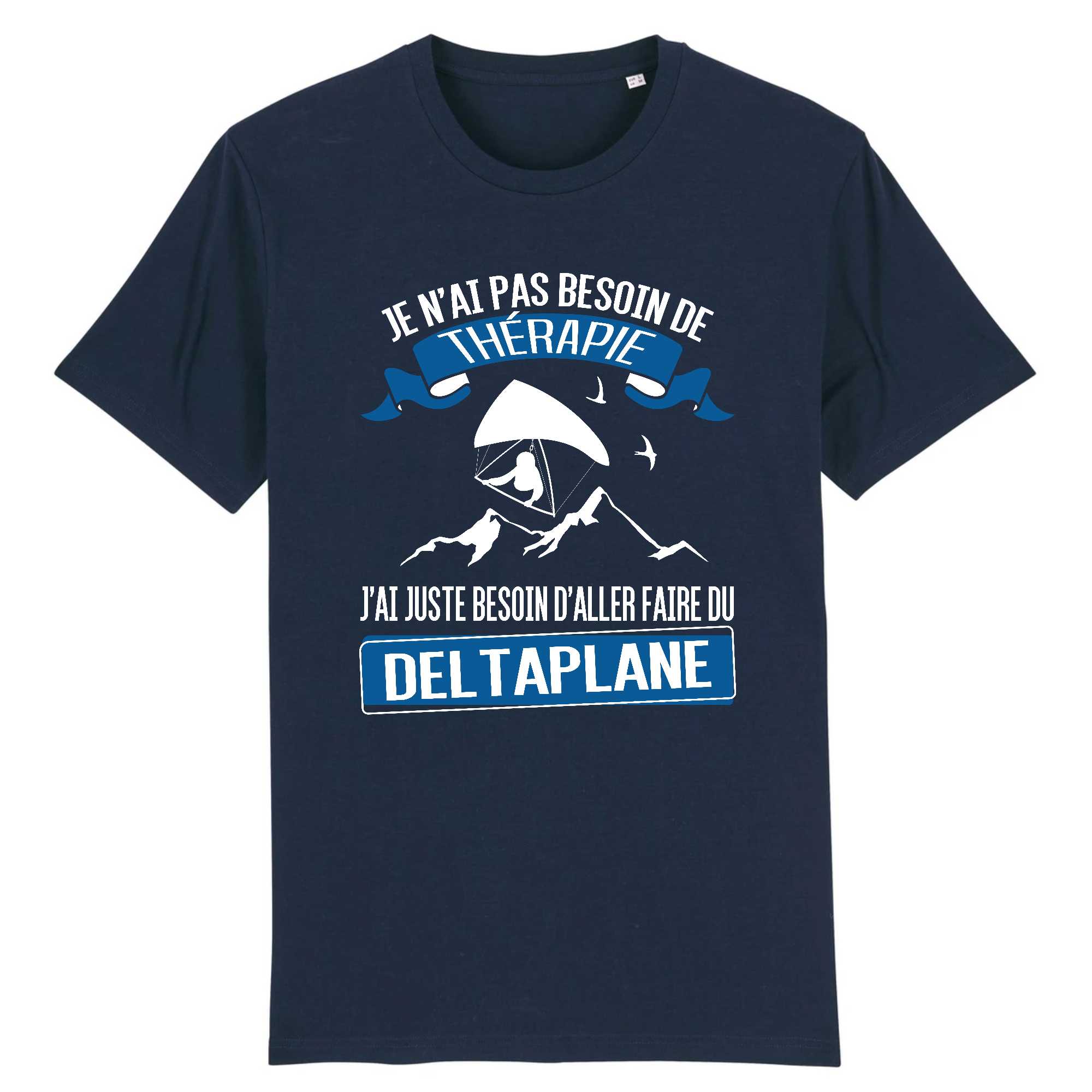 T-shirt Homme Deltaplane et thérapie