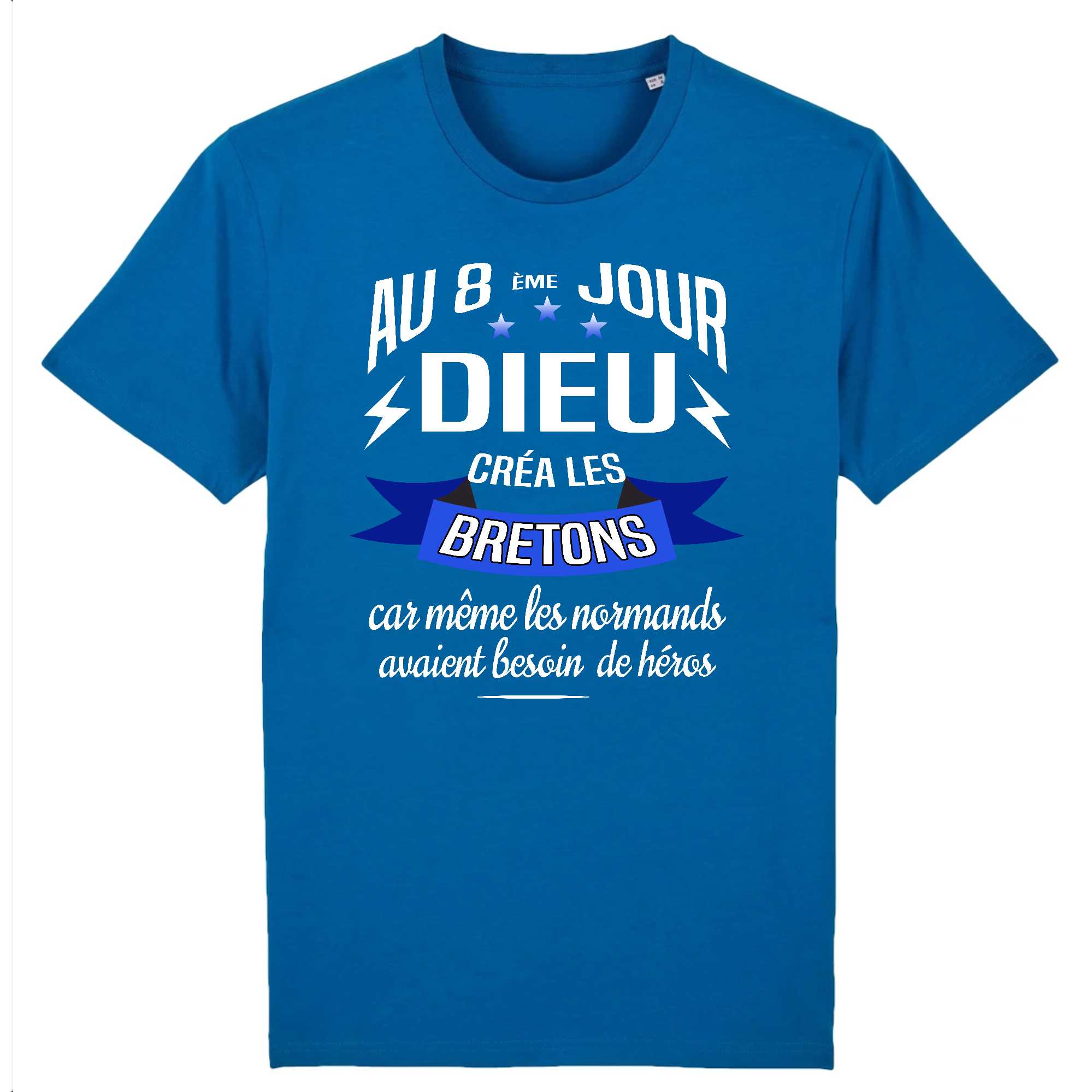 T-shirt Homme Dieu créa les bretons