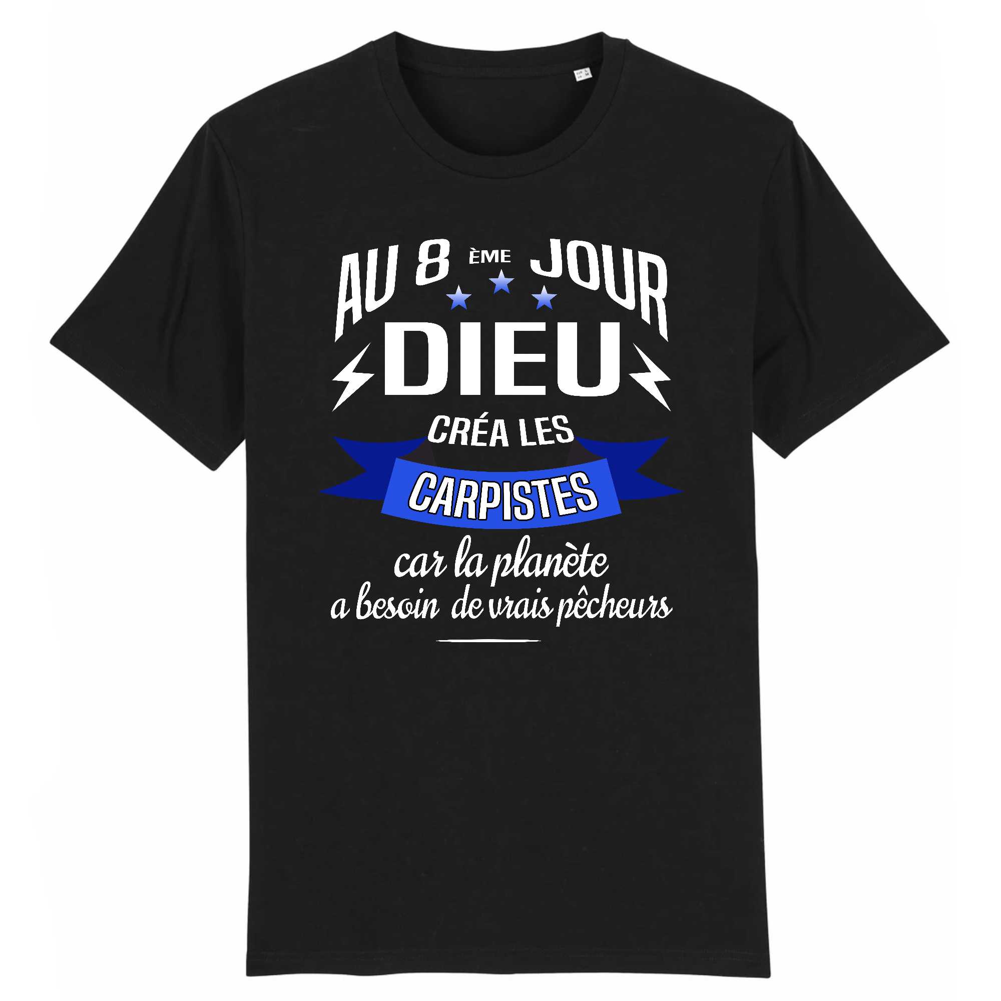 T-shirt Homme Dieu créa les carpistes