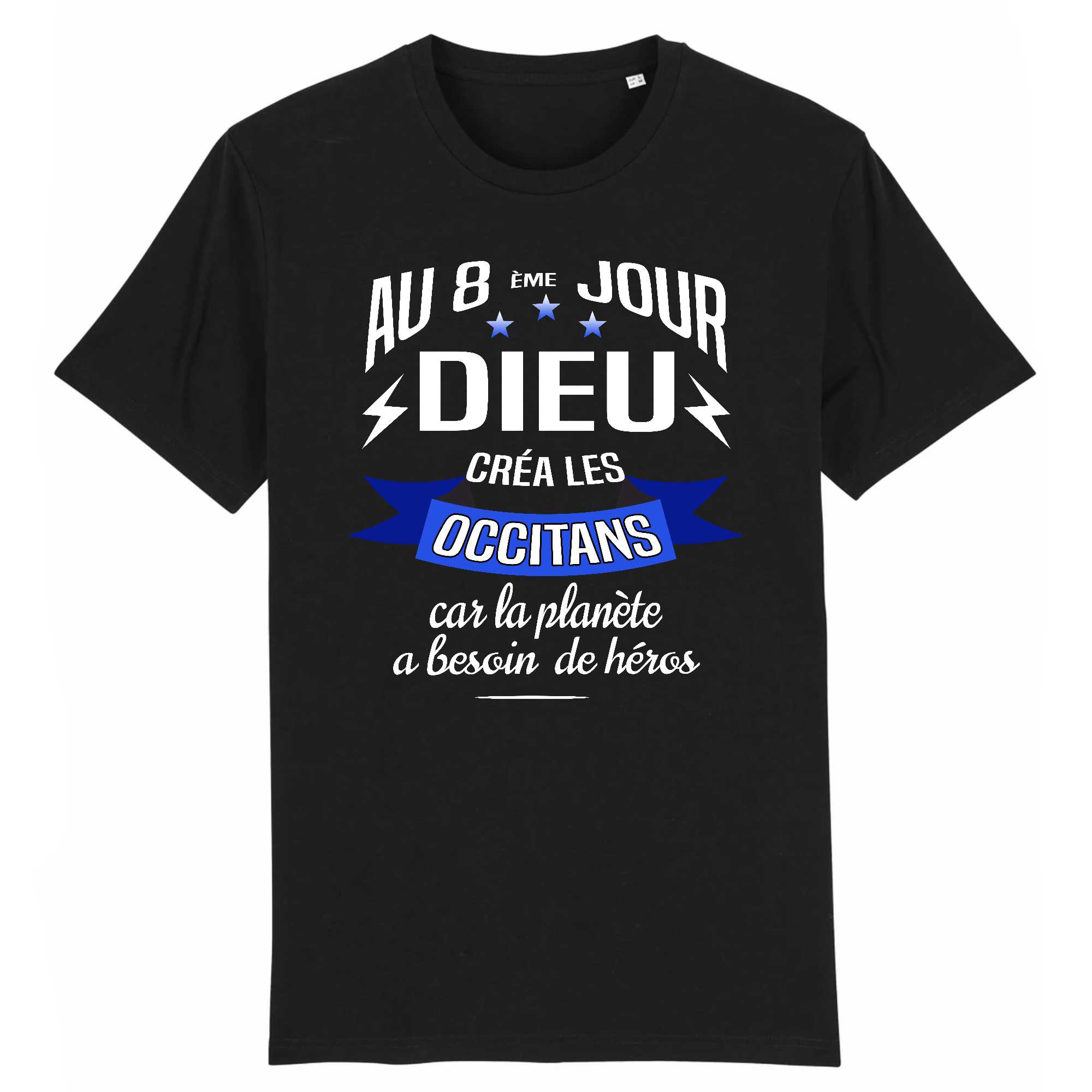 T-shirt Homme Dieu créa les occitans