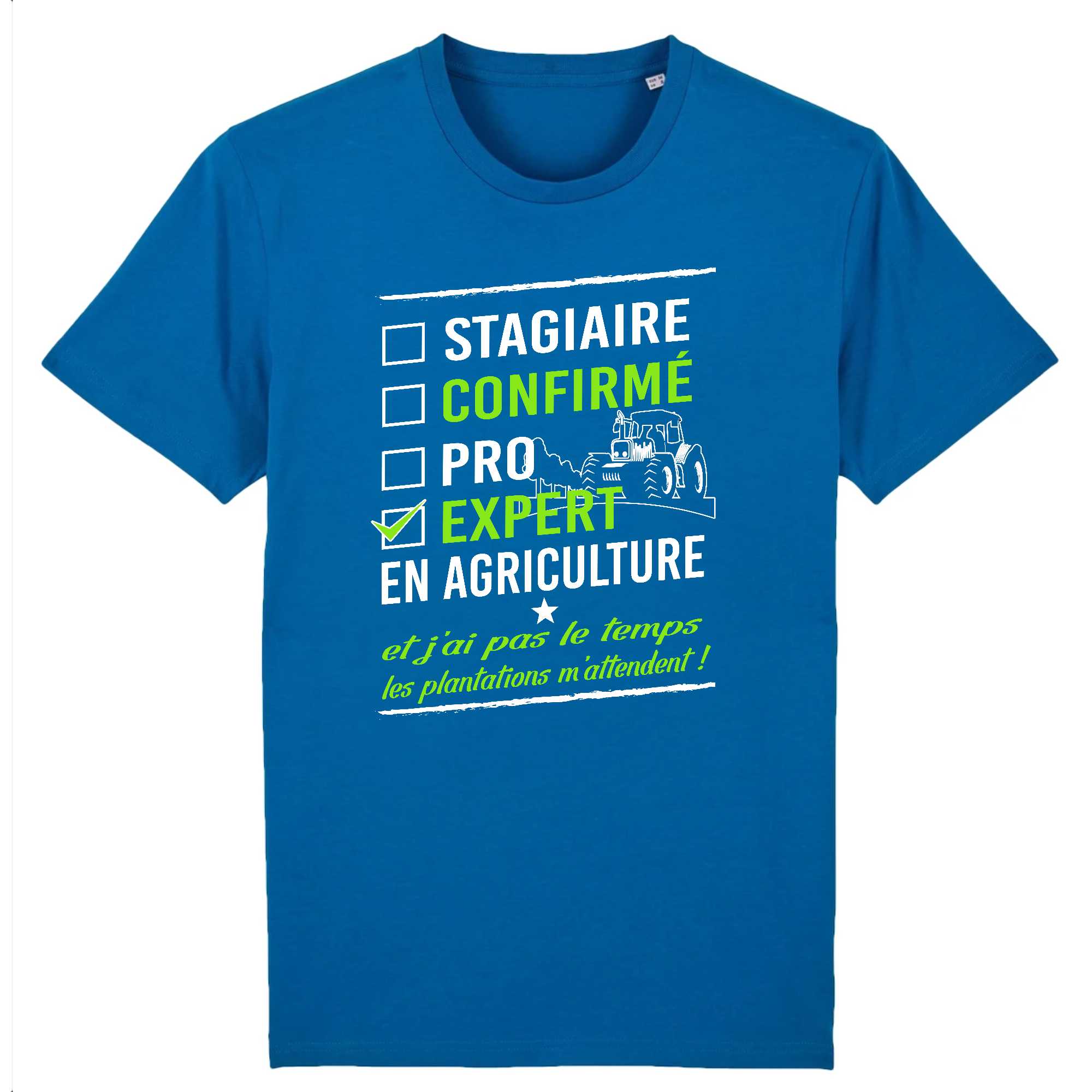 T-shirt Homme Expert en agriculture