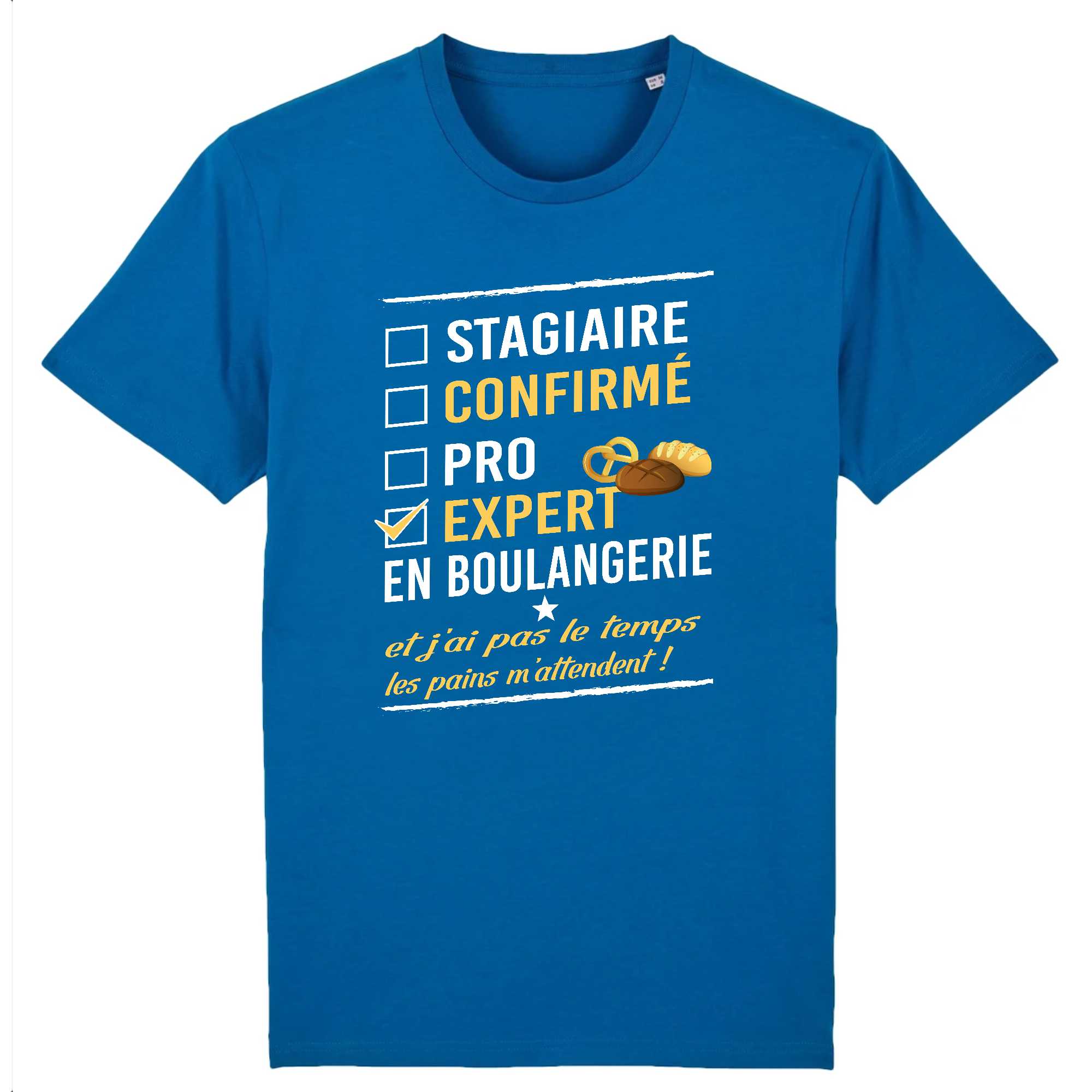 T-shirt Homme Expert en boulangerie