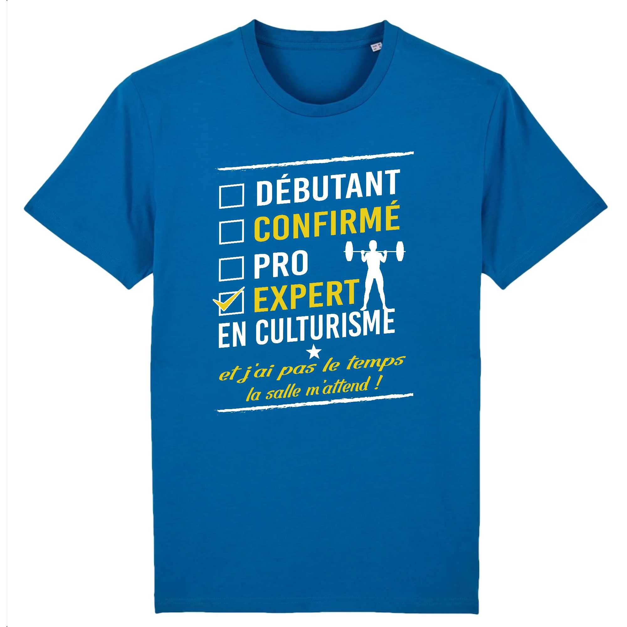 T-shirt Homme Expert en culturisme