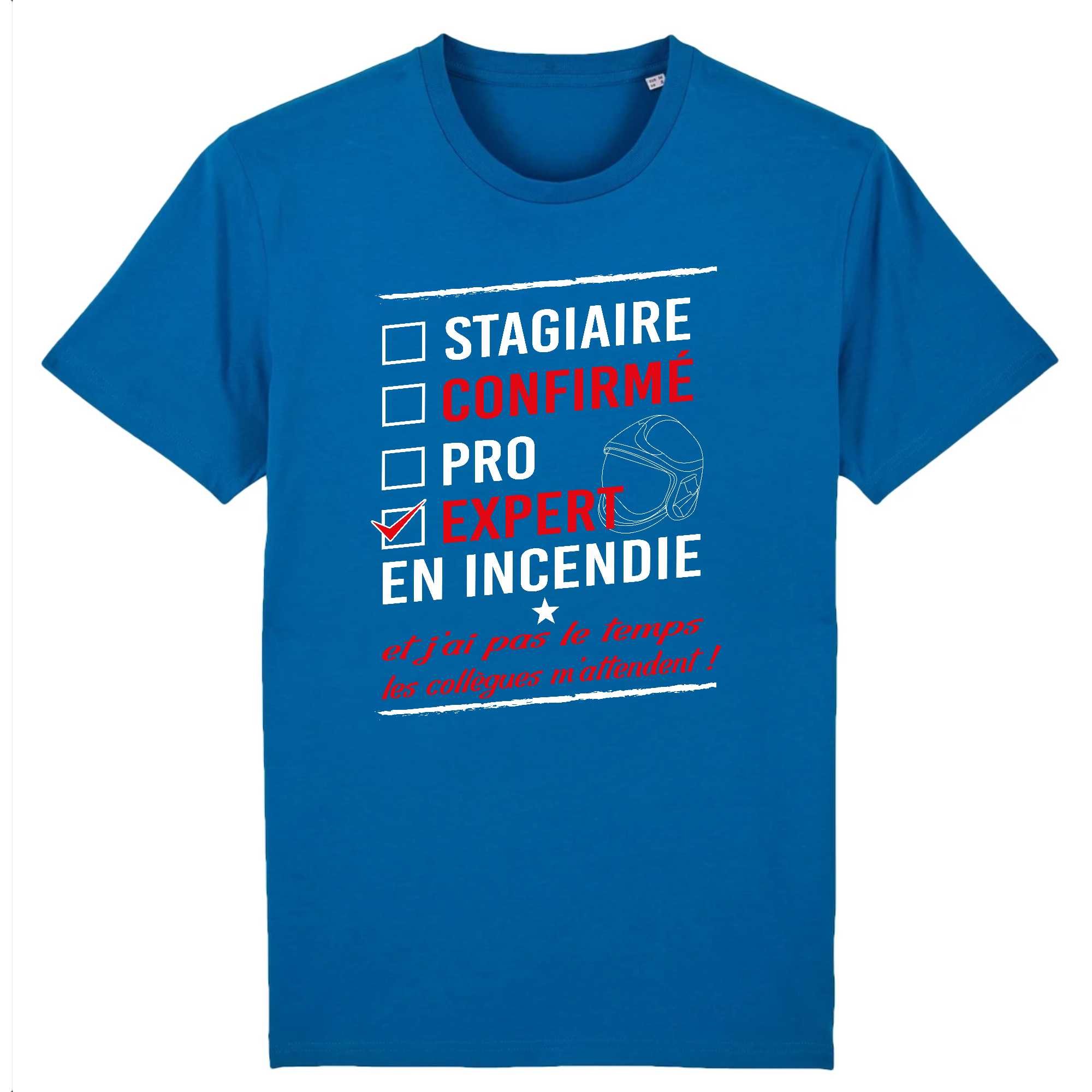 T-shirt Homme Expert en incendie