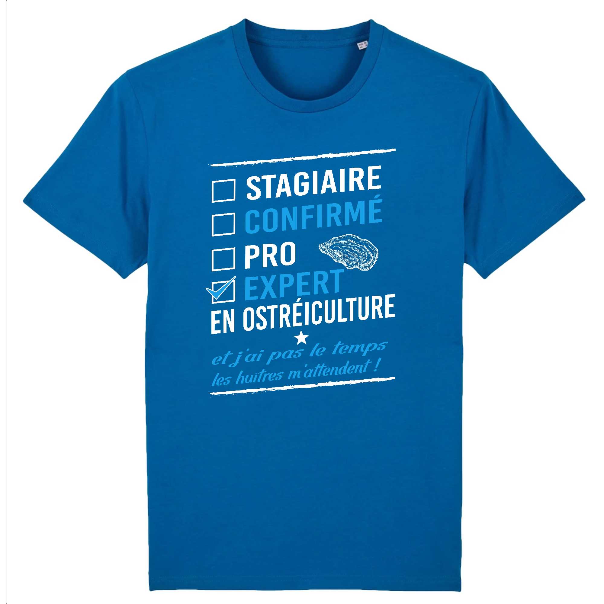 T-shirt Homme Expert en ostréiculture