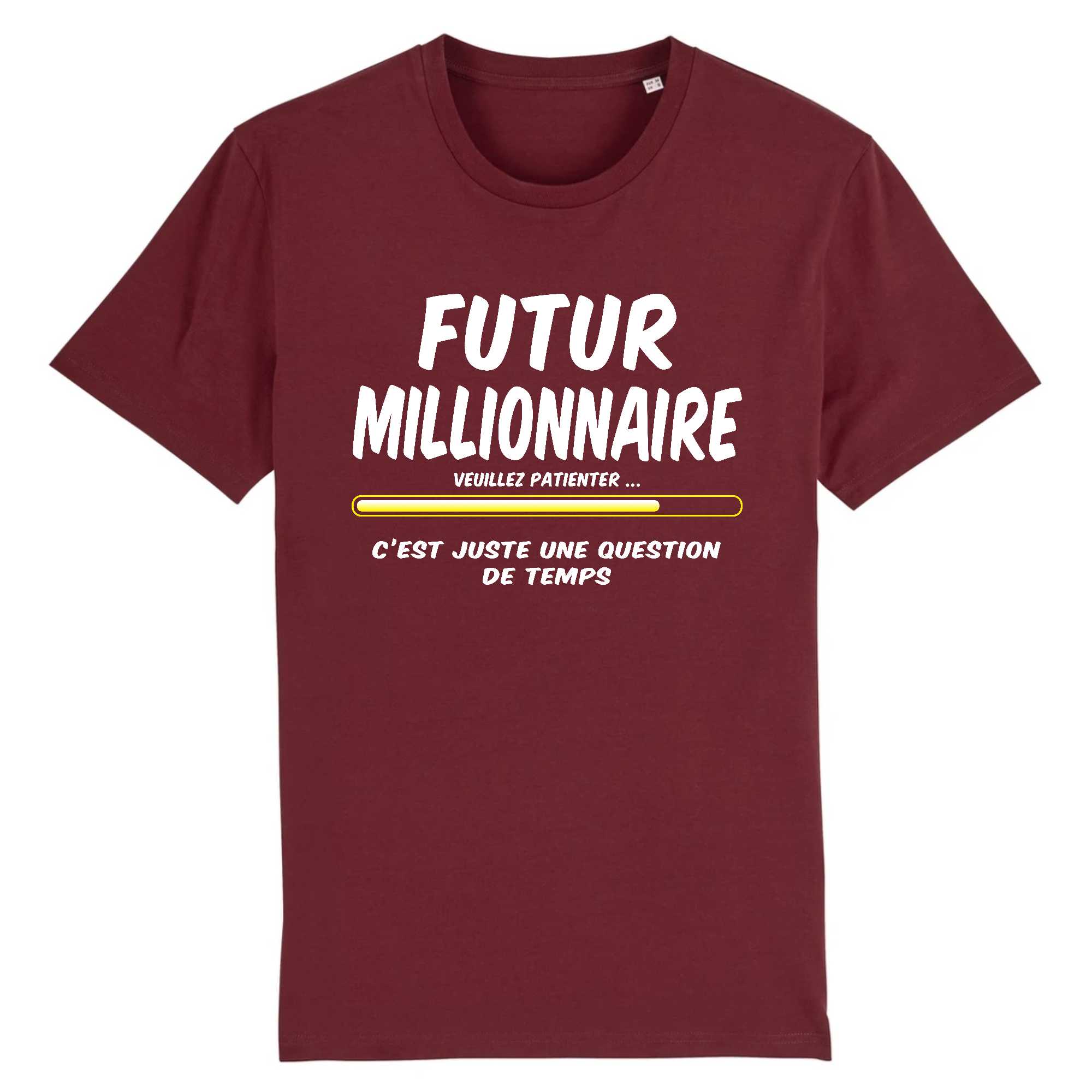 T-shirt Homme Futur millionnaire