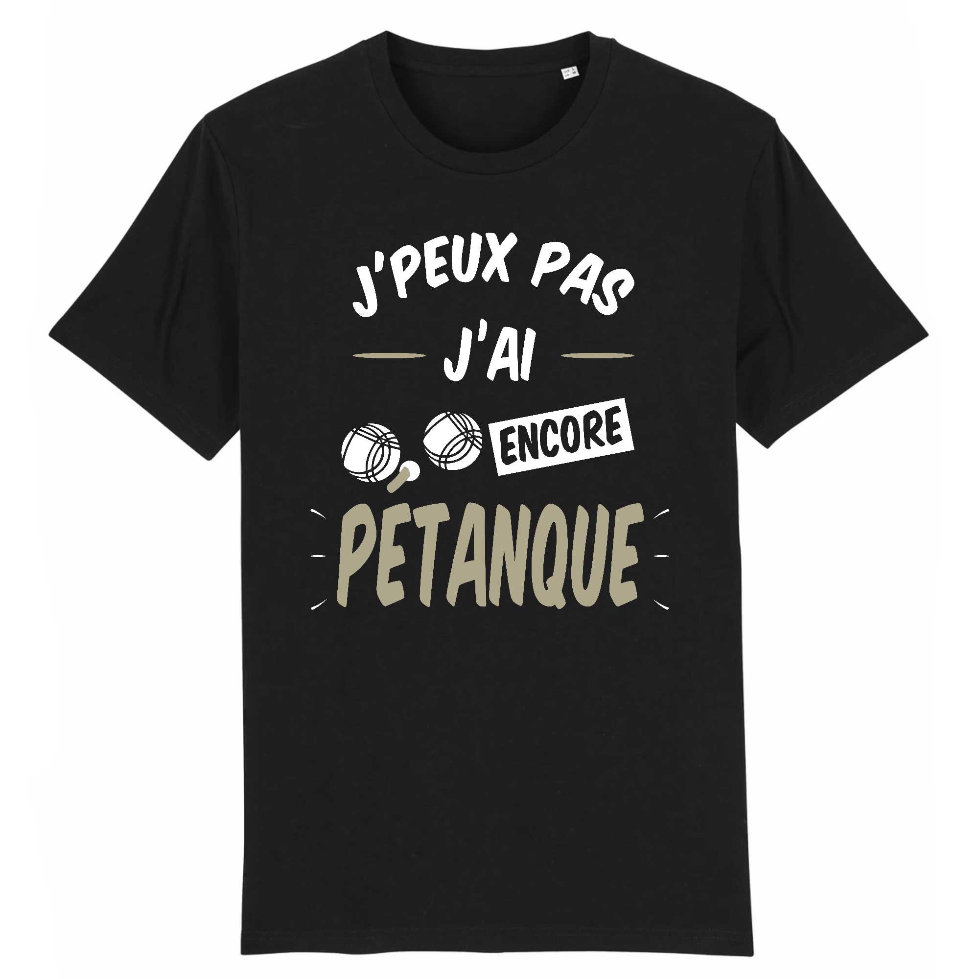 T-Shirt Homme Pétanque - Cadeau Bouliste Humoristique Pour Joueur De Pétanque