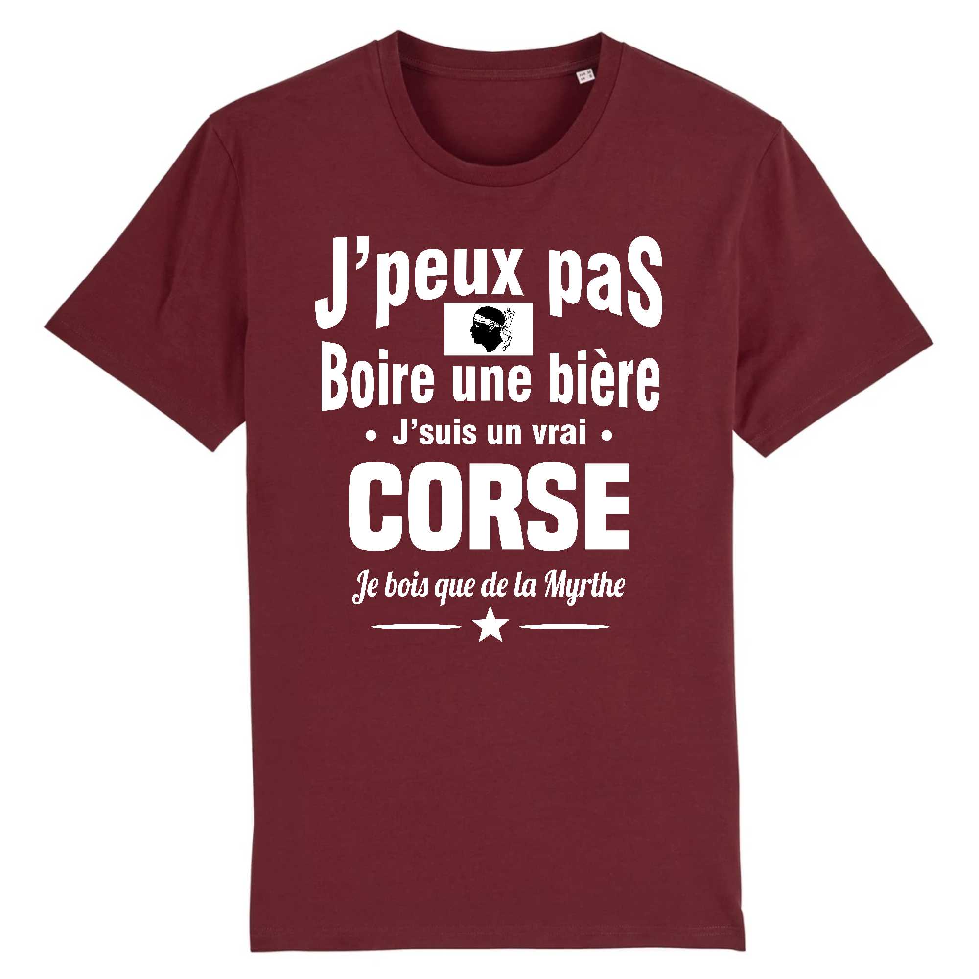 T-shirt Homme J'peux pas j'suis corse