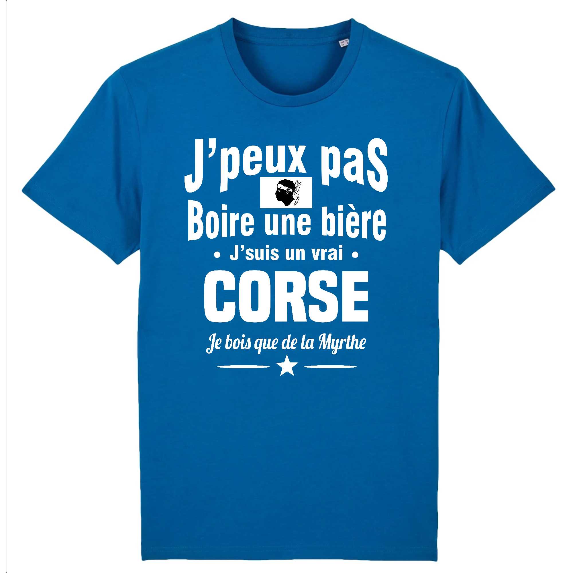 T-shirt Homme J'peux pas j'suis corse