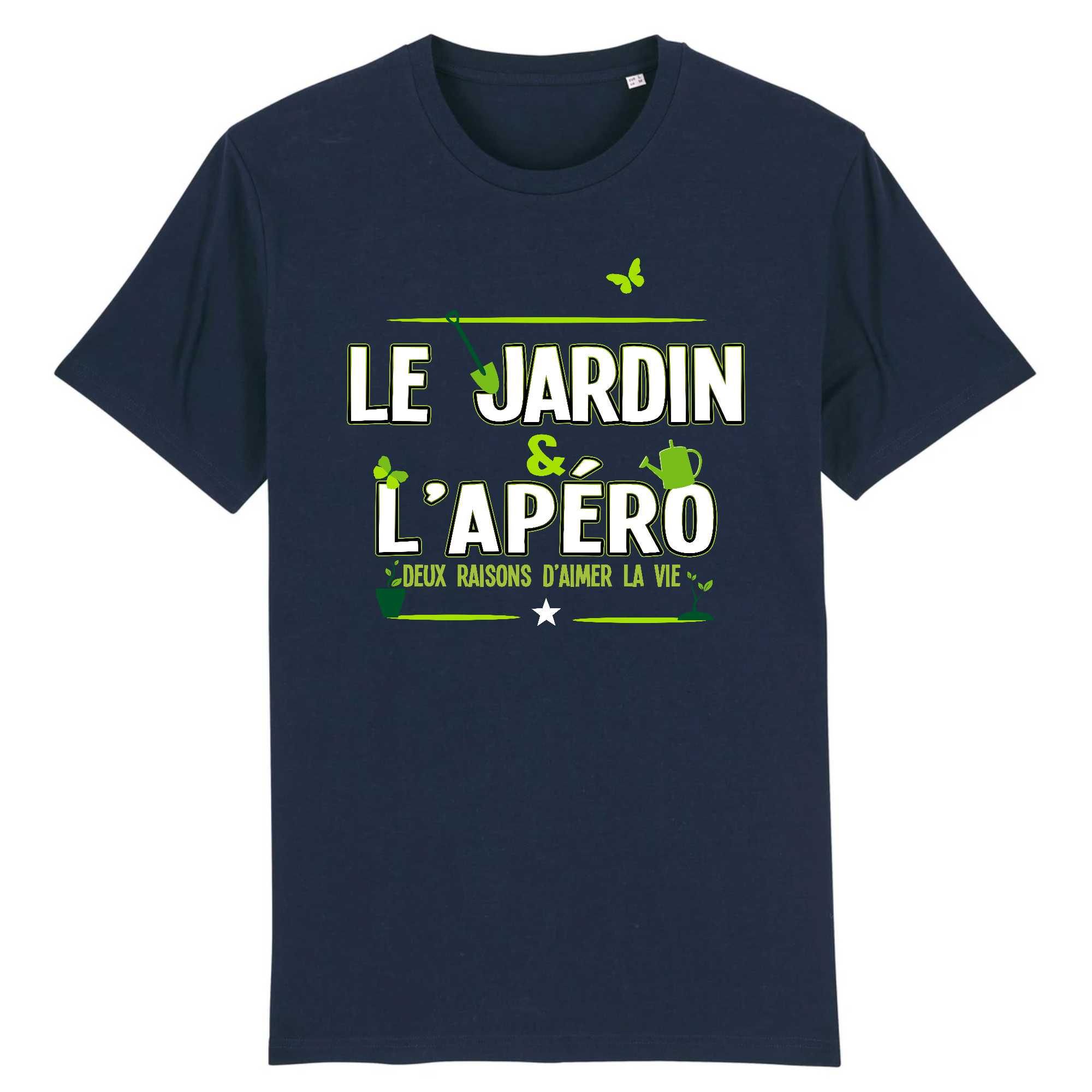 T-shirt Homme Jardin et apéro