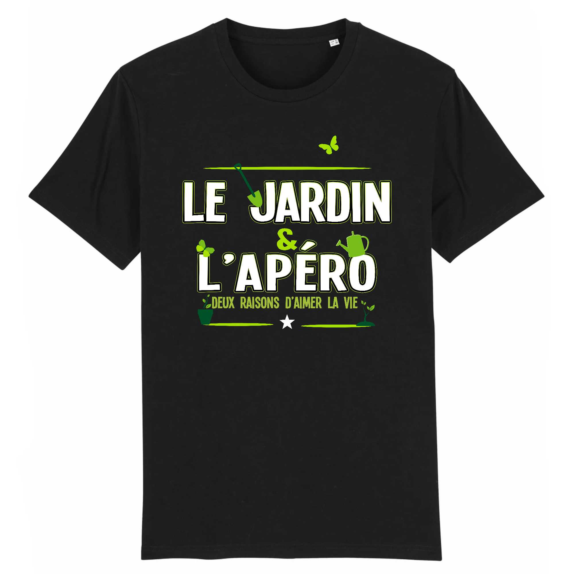 T-shirt Homme Jardin et apéro