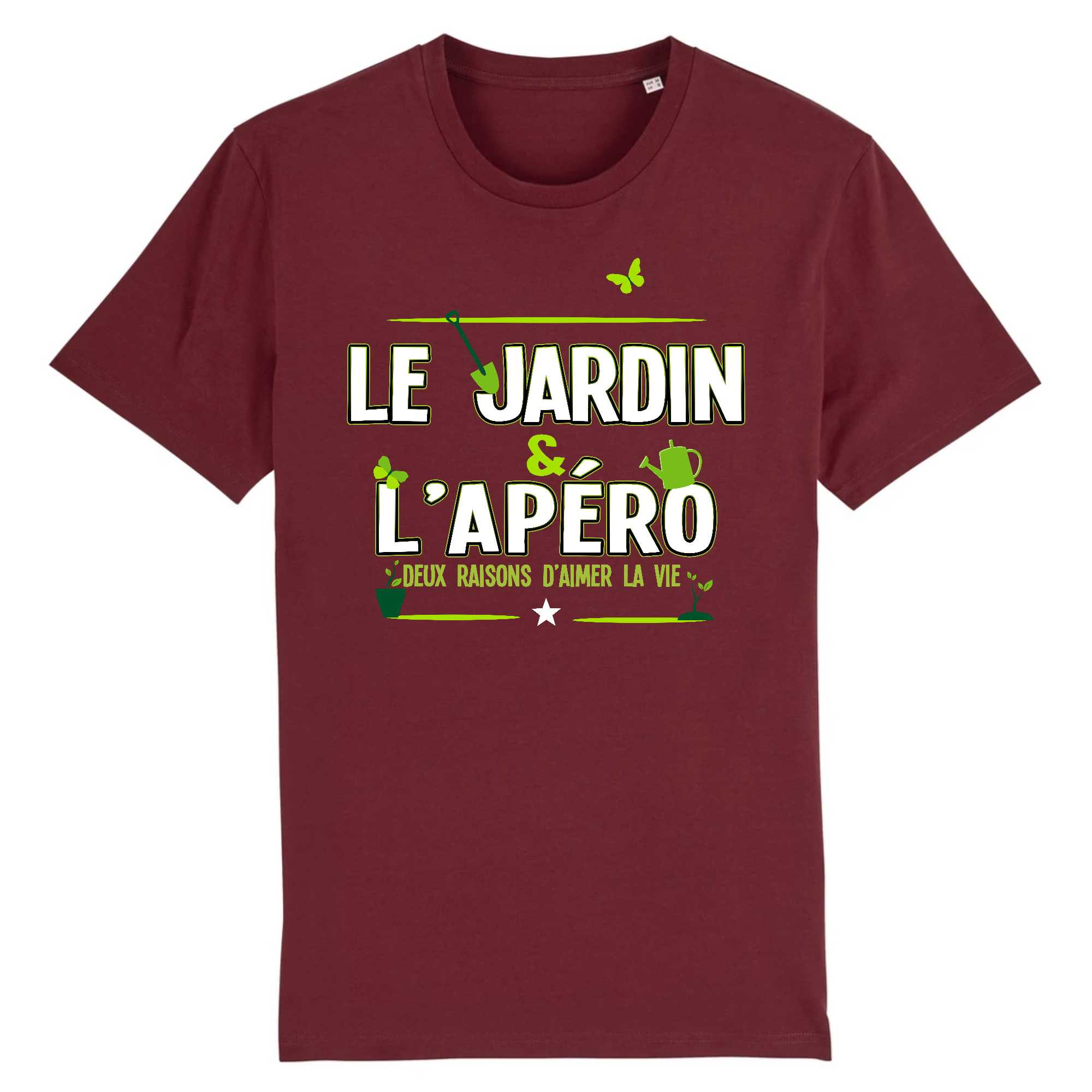 T-shirt Homme Jardin et apéro