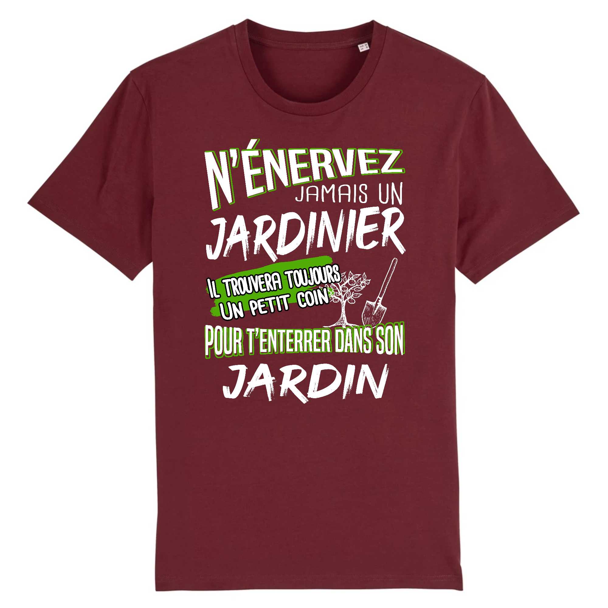 T-shirt Homme Jardinier et jardin