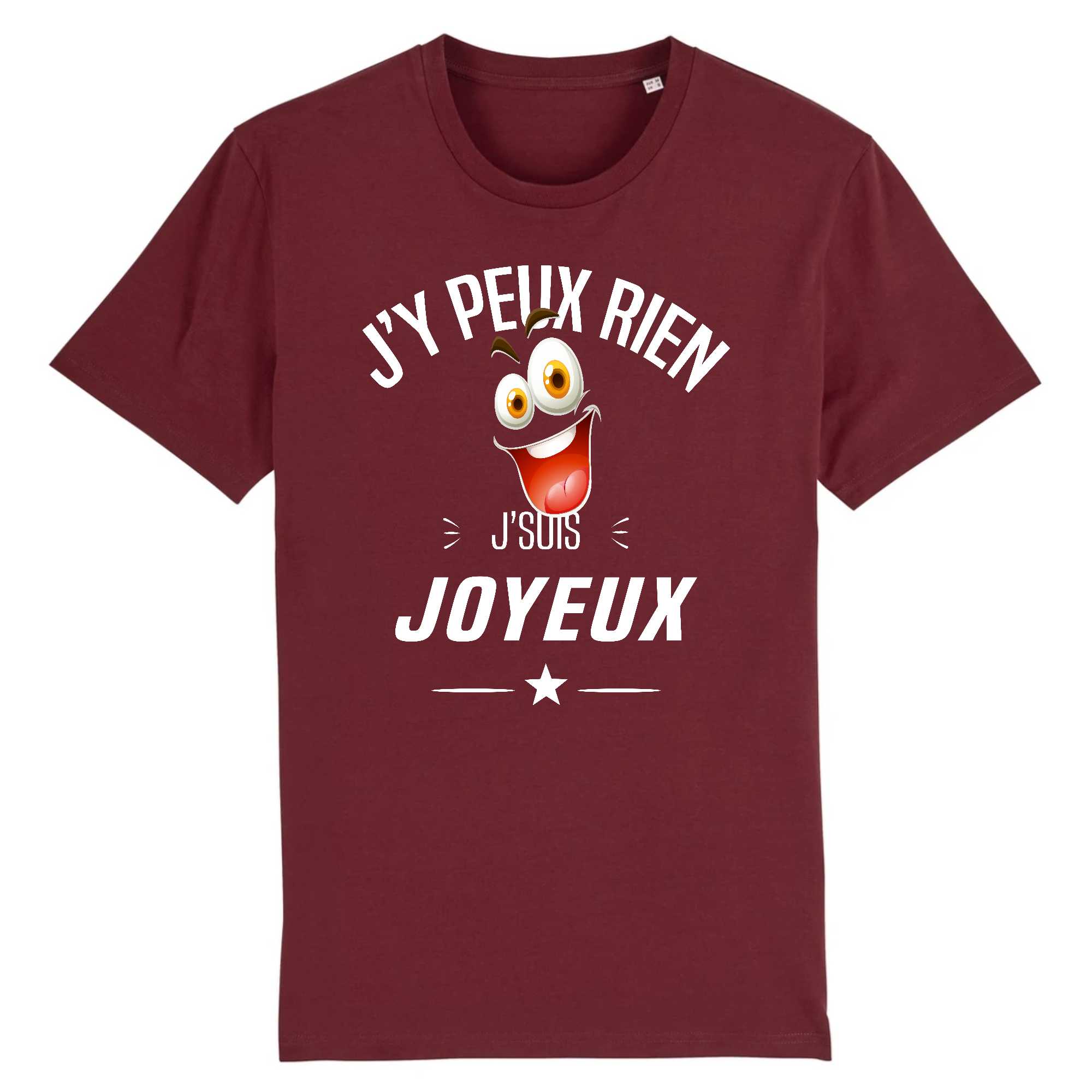 T-shirt Homme je suis heureux