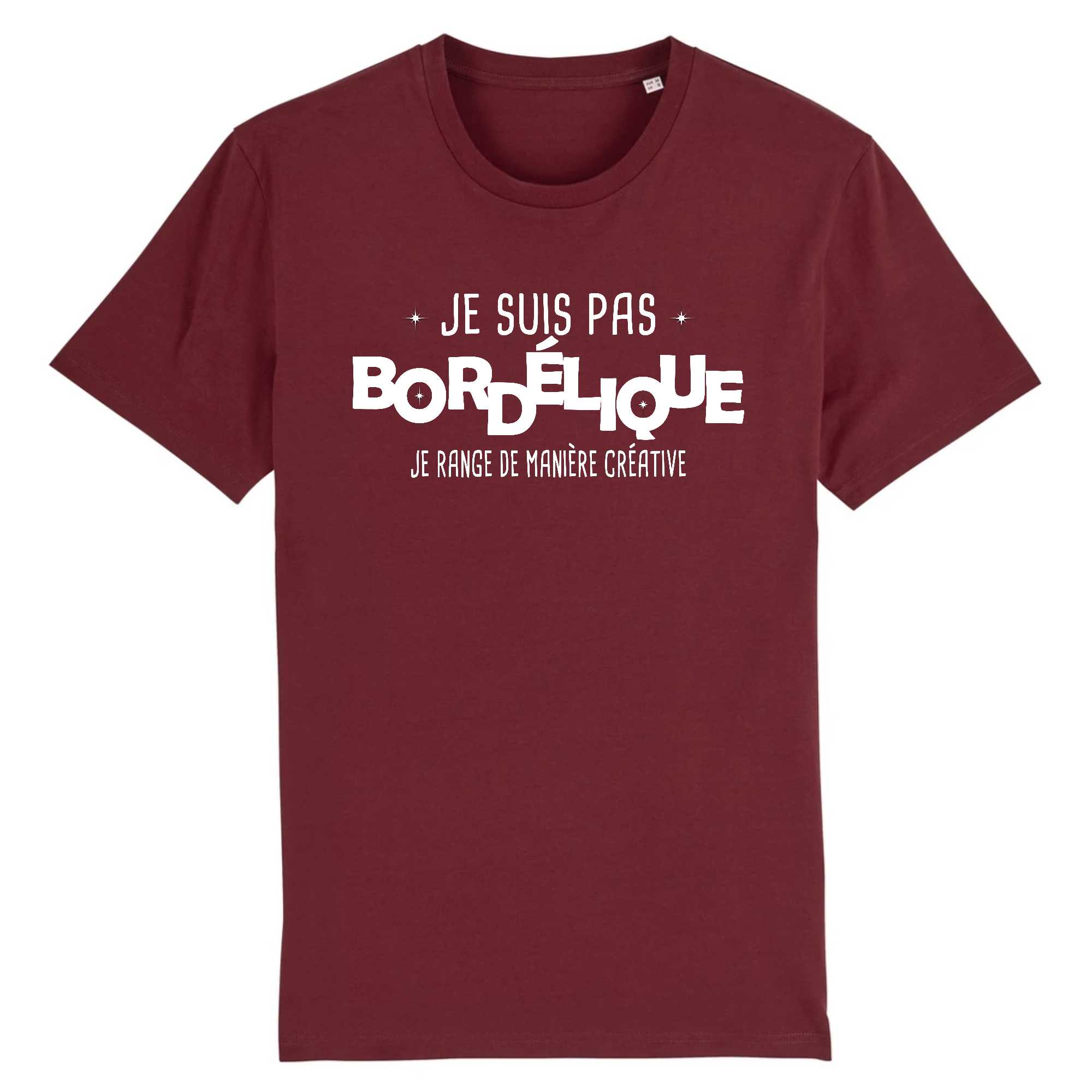 T-shirt Homme Je suis pas bordélique